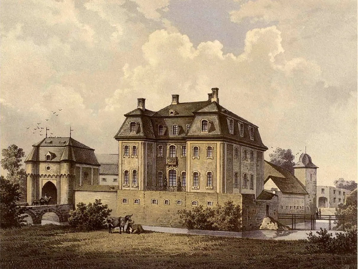 Photo showing: Große Burg Kleinbüllesheim