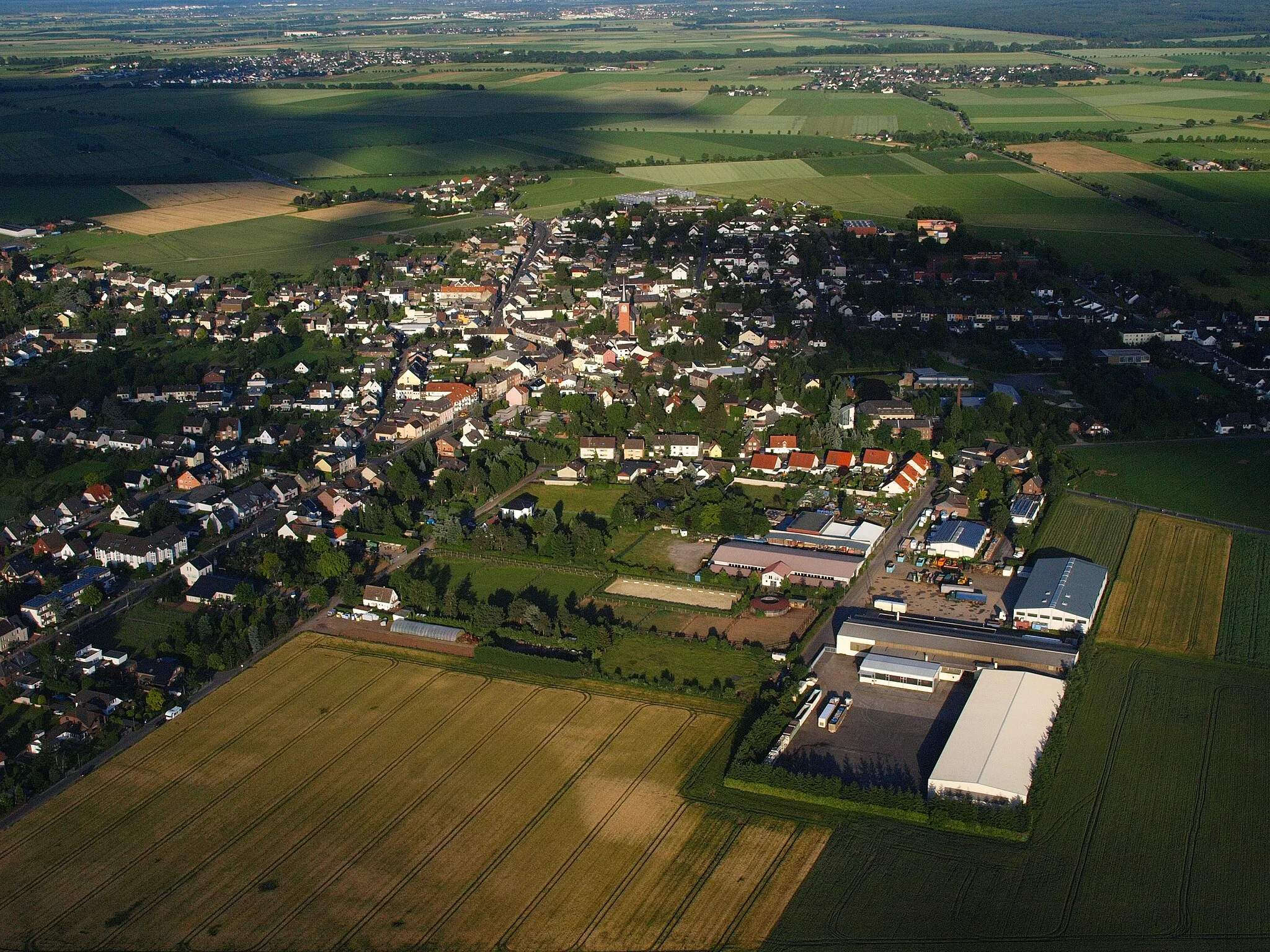 Photo showing: Euskirchen, Kuchenheim aus westlicher Richtung