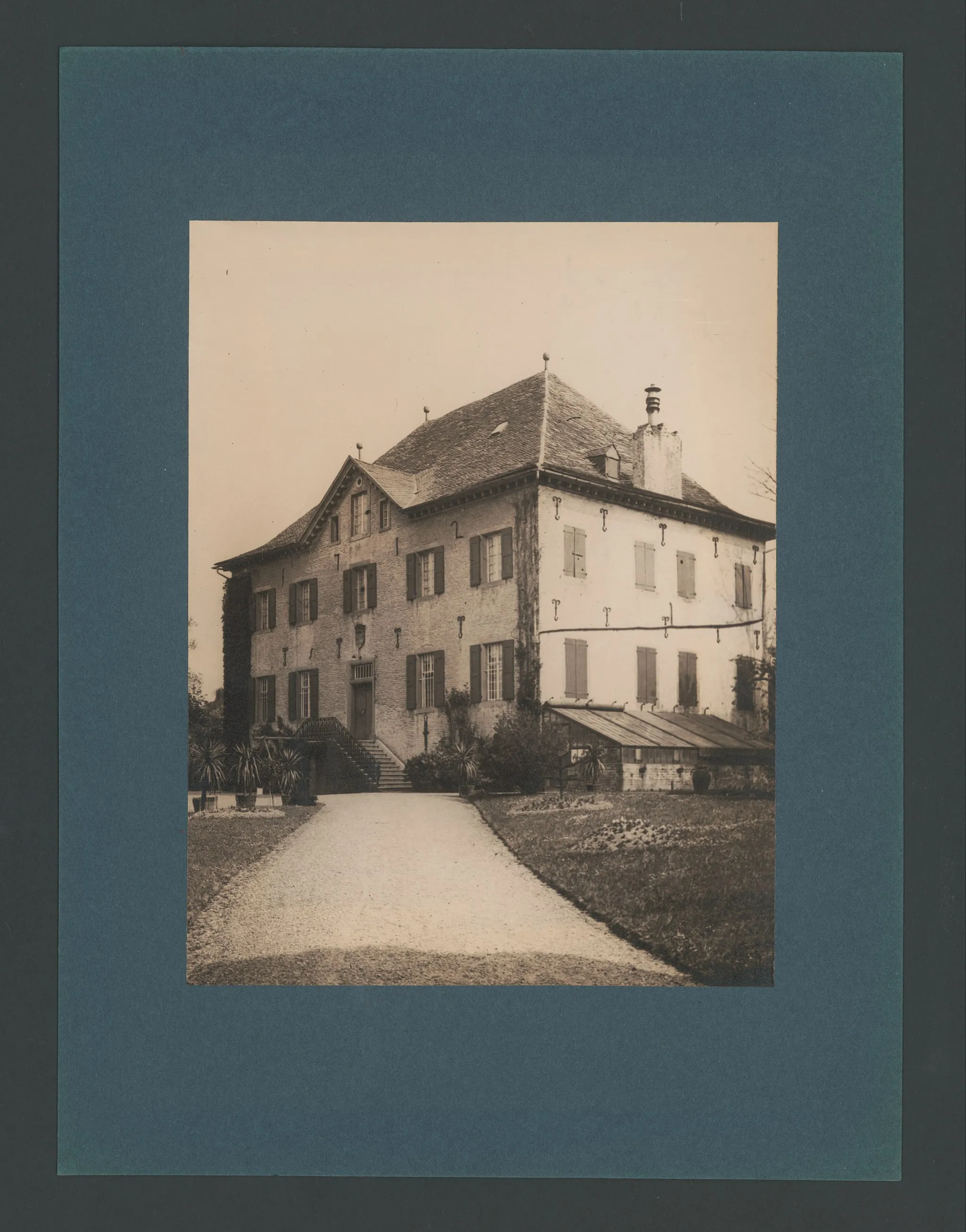 Photo showing: Haus Bock b. Pattern, Kreis Jülich, Herrenhaus Ortsname 2021: Jülich