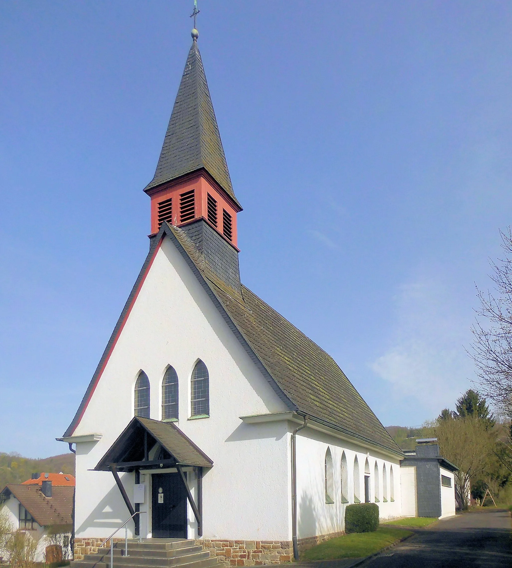 Photo showing: katholische Kirche St. Elisabeth in Schladern