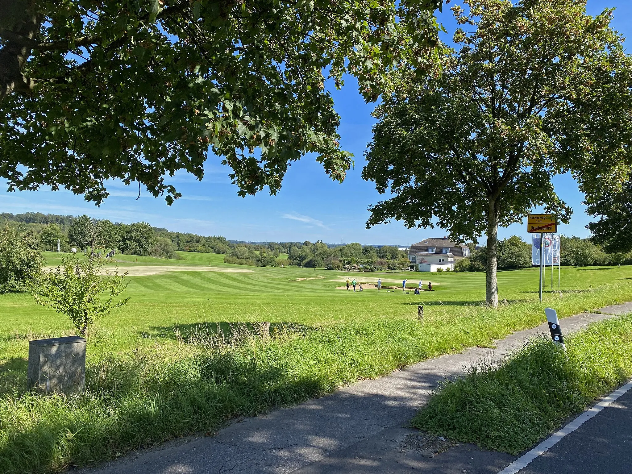 Photo showing: Golfanlage des Golfclubs Dreibäumen e.V. in Hückeswagen-Dreibäumen