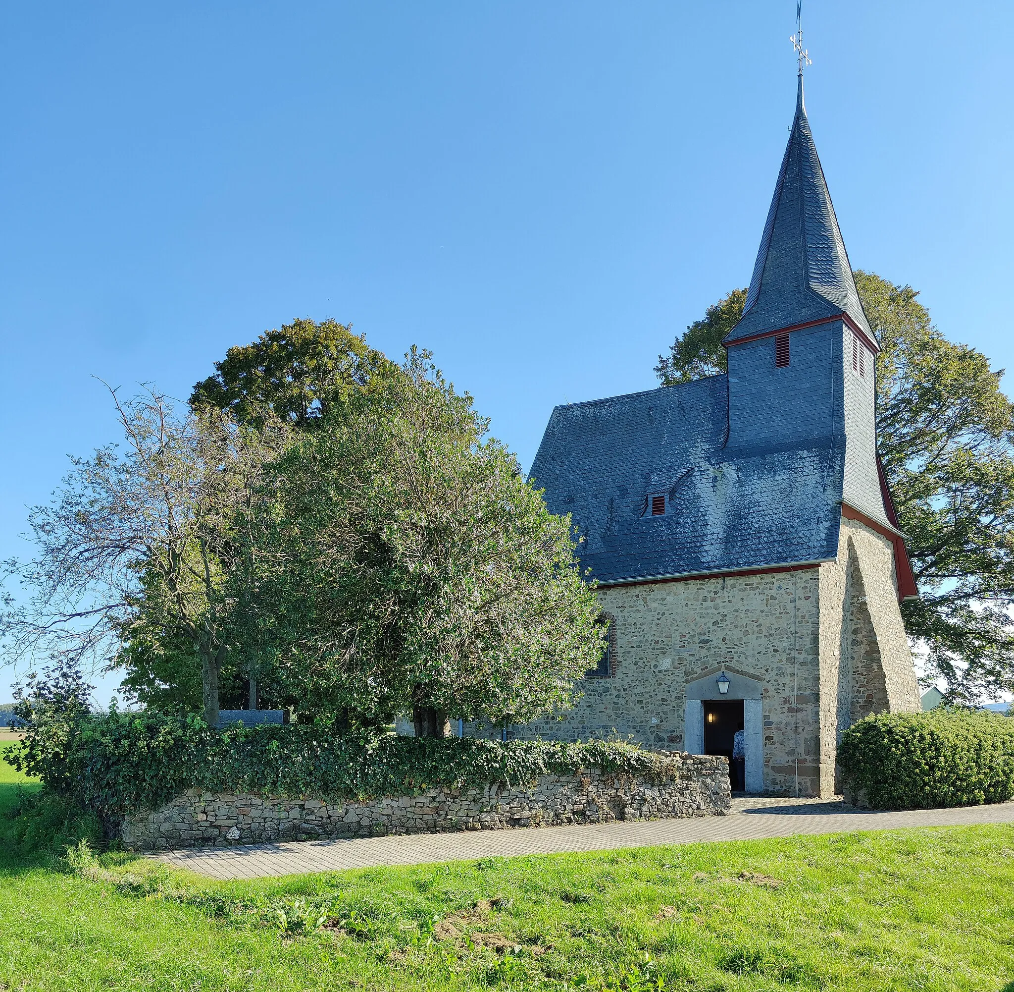 Photo showing: Nikolauskapelle Geich, Gemeinde Langerwehe, Kreis Düren, Nordrhein-Westfalen, Deutschland