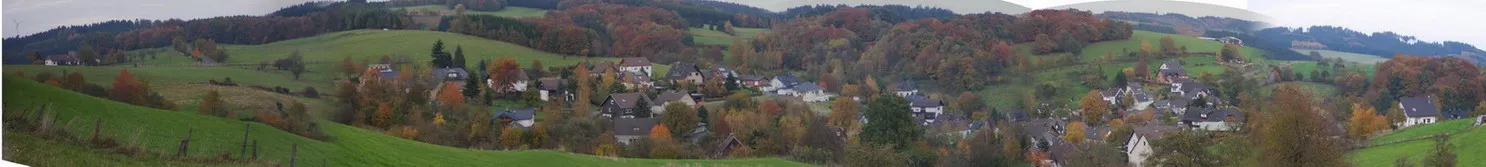 Photo showing: Panoramabild von Wendershagen Gemeinde Morsbach