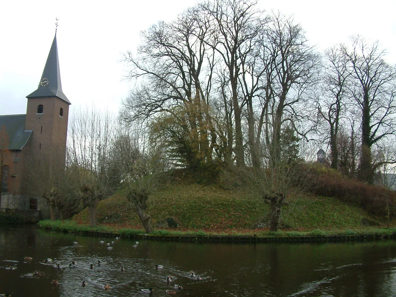 Photo showing: Motte Kasteel Wijnandsrade