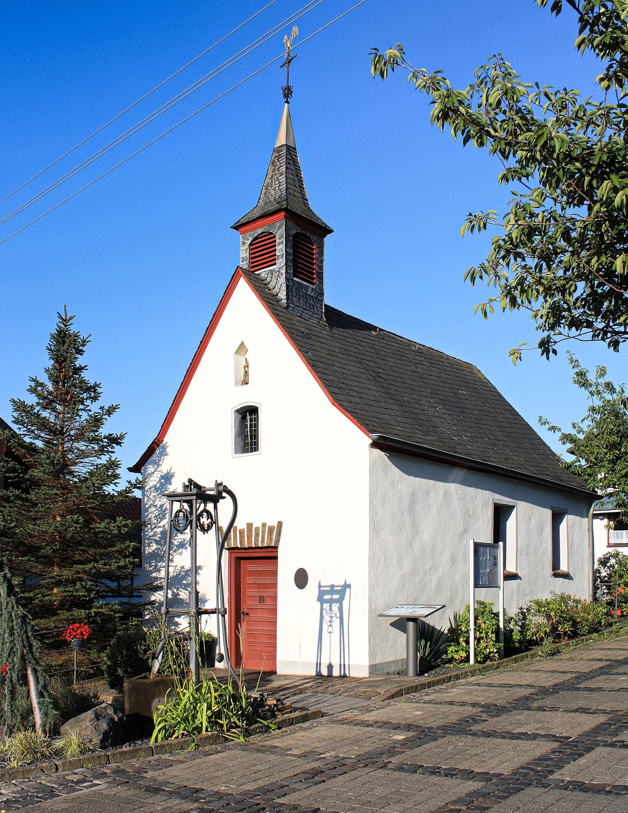 Photo showing: Katholische Kapelle St. Hubertus, Birresdorf, Gemeinde Grafschaft