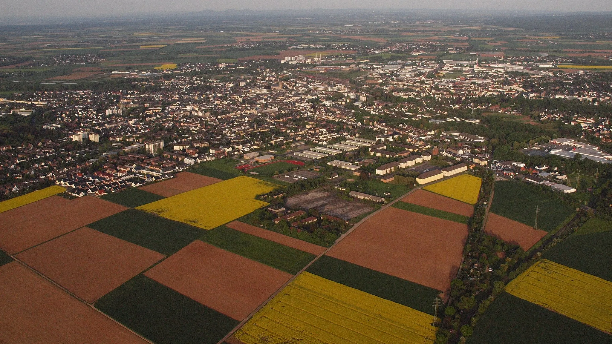 Photo showing: Euskirchen, Luftaufnahme (2015)