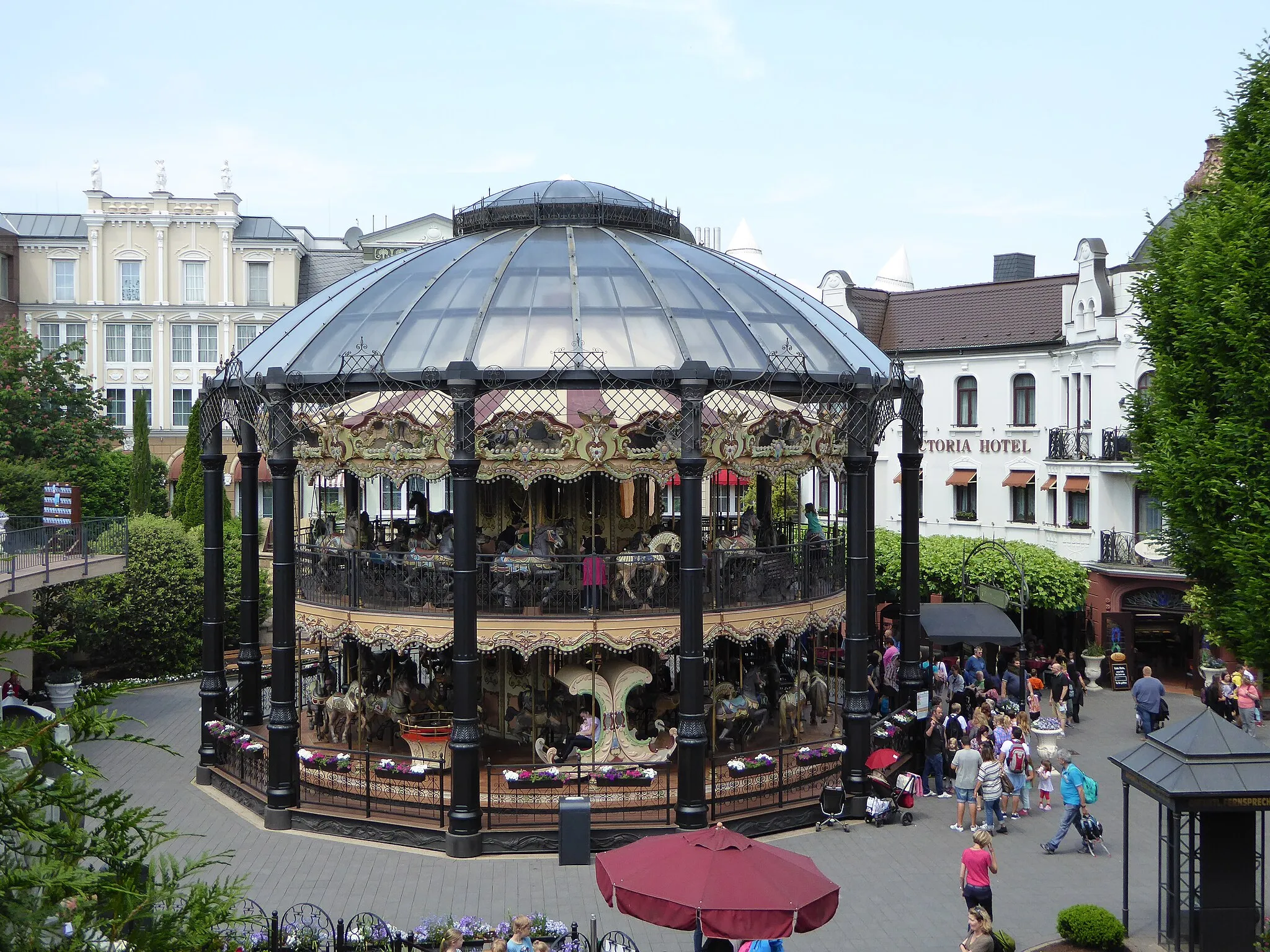 Photo showing: Themenbereich Berlin im Phantasialand