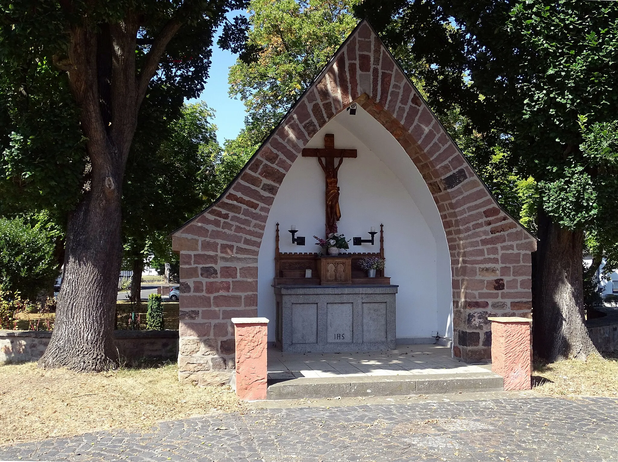 Photo showing: Chapel in Strempt, St.-Rochus-Platz 8.