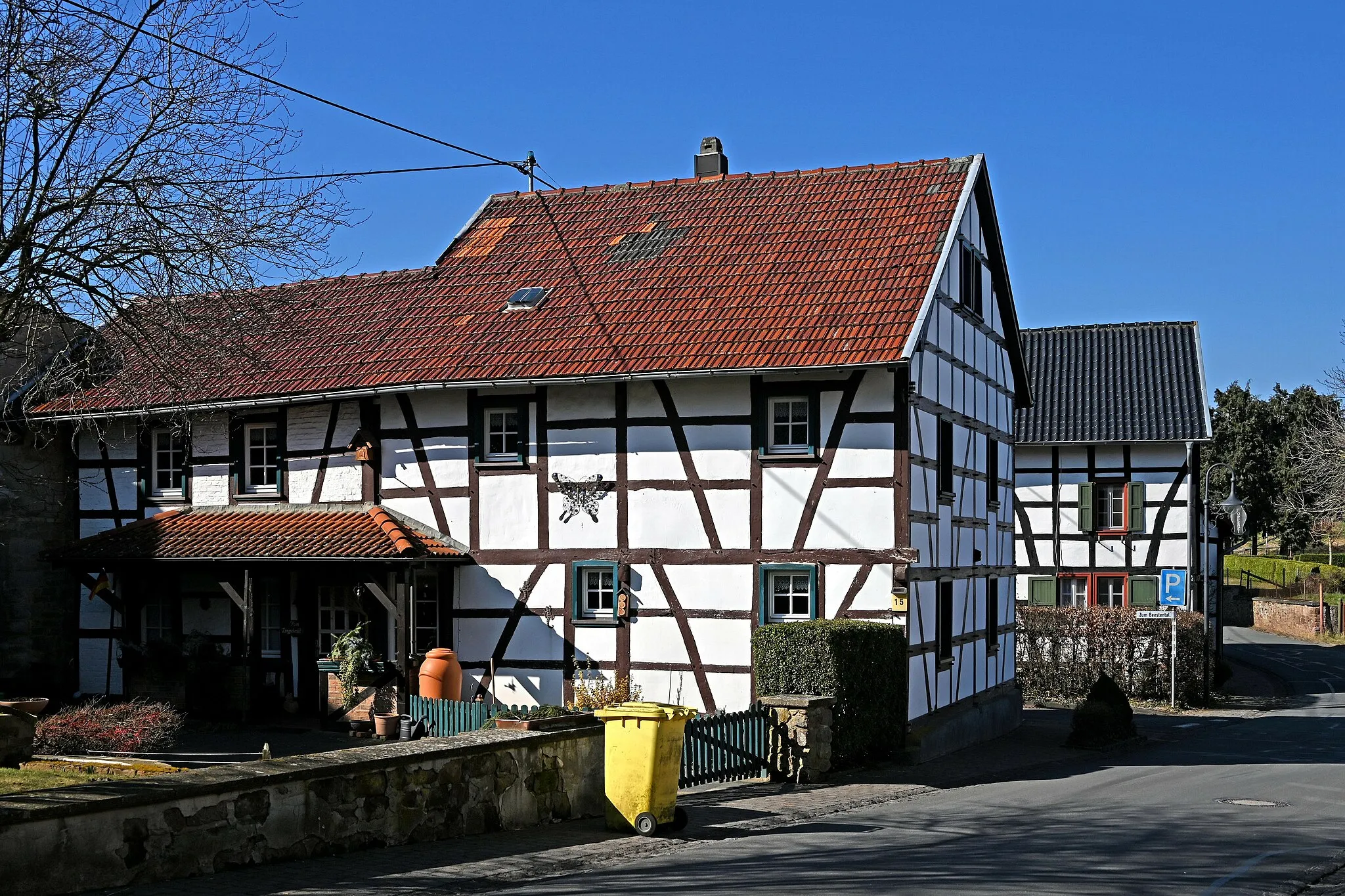 Photo showing: Scheven, Wallenthaler Str. 15, Fachwerkhaus