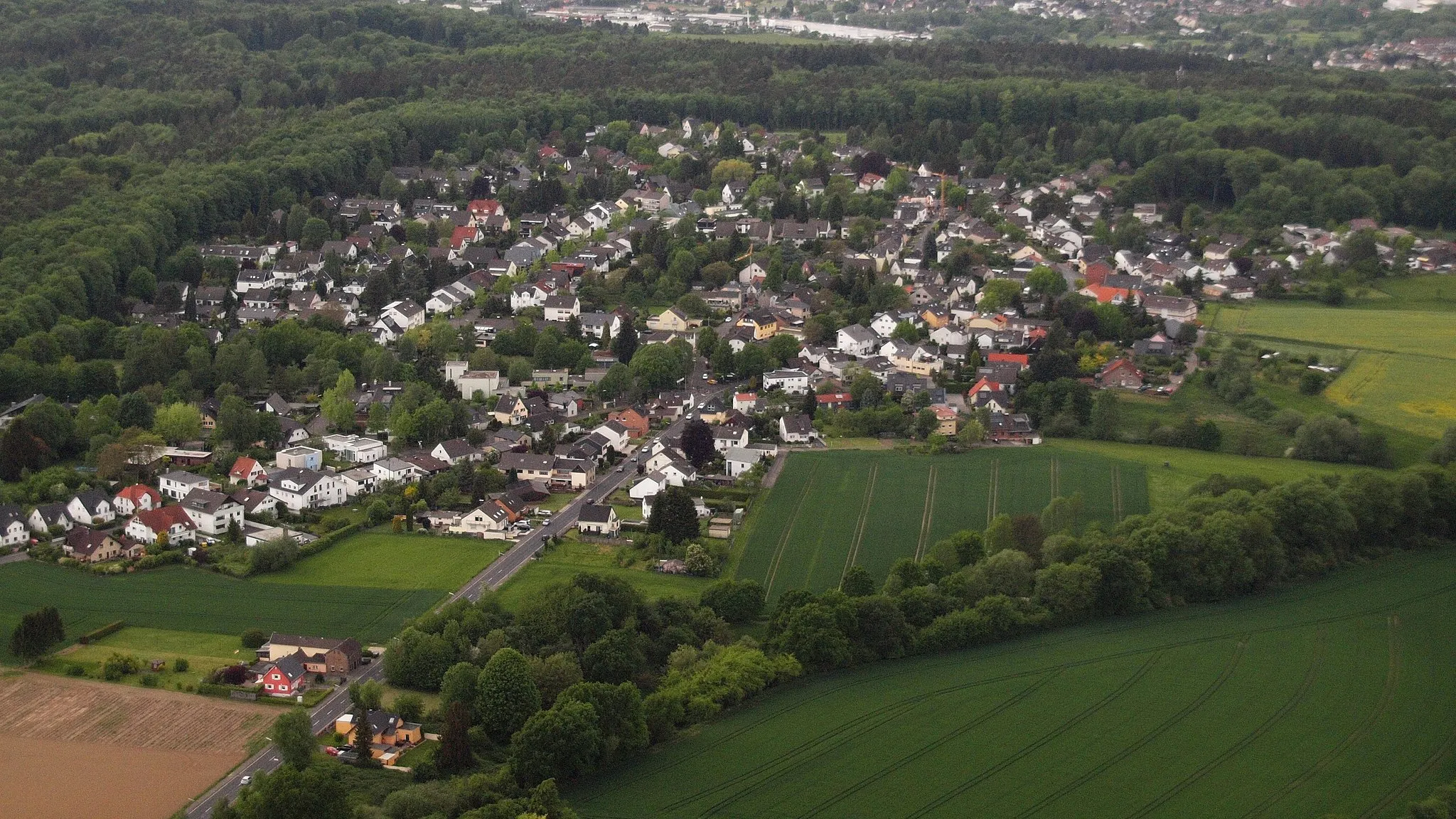 Photo showing: Holtorf, Luftaufnahme (2015)