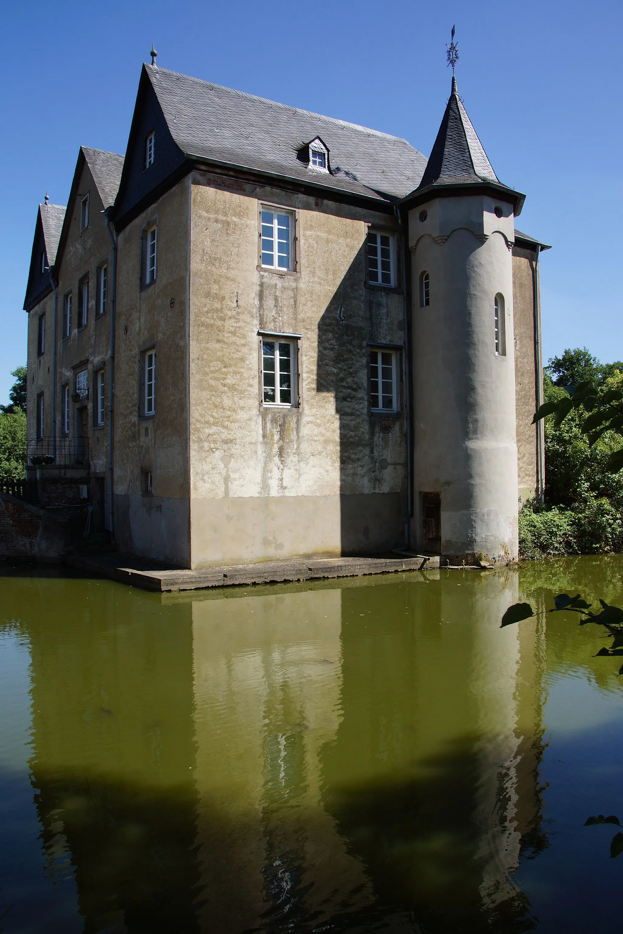 Photo showing: Burg Peppenhoven in Peppenhoven (Rheinbach, Ortsteil Ramershoven)