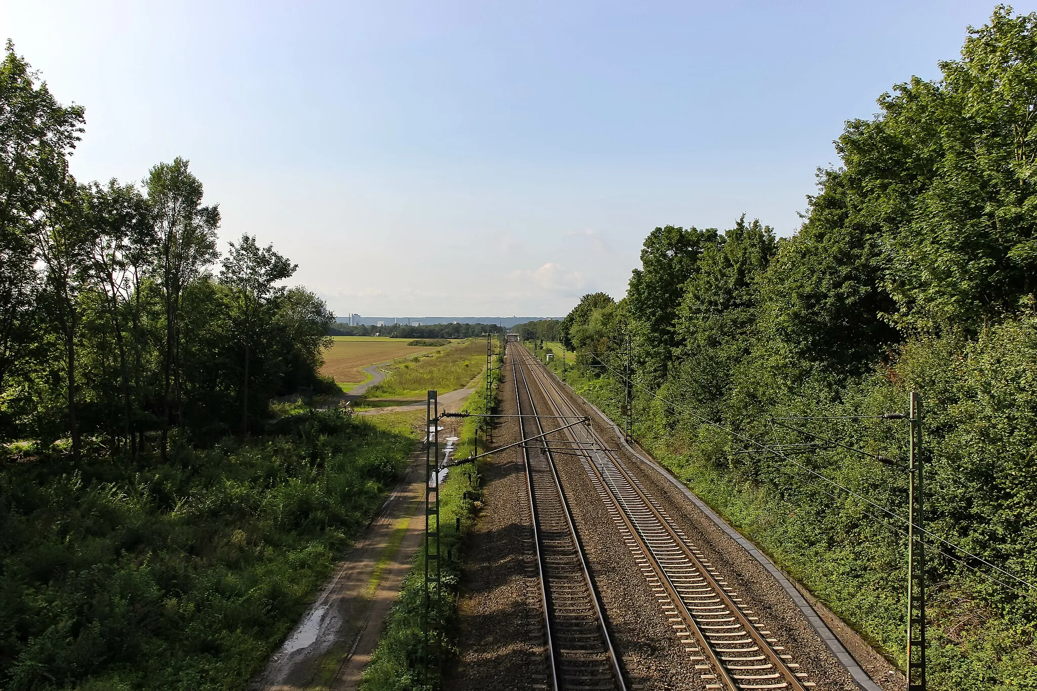 Photo showing: S13, Ausgleichsfläche (ein Biotop für die Zauneidechse) zwischen Vilich-Müldorf und St. Augustin-Hangelar.