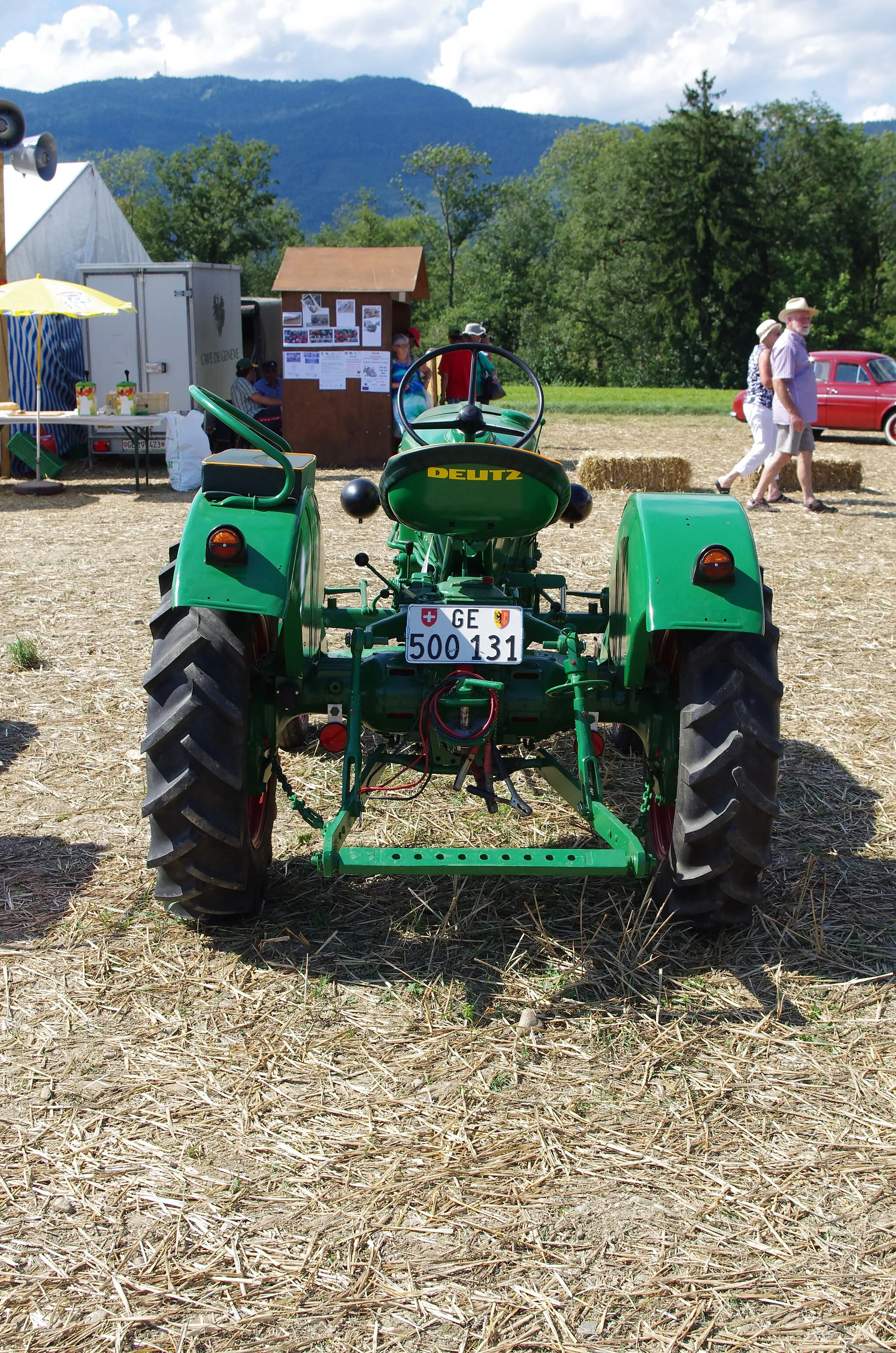 Photo showing: Tracteur Deutz D 15 - 1964 - arrière