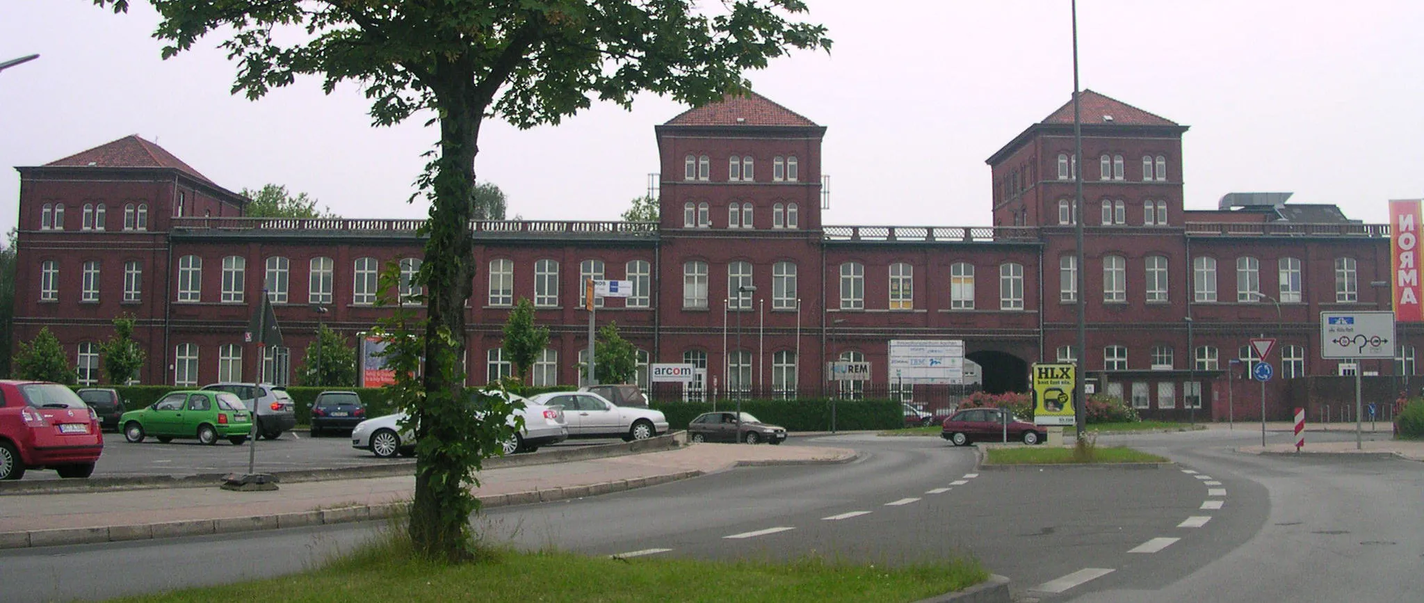 Photo showing: Aachen, ehemaliges Hüttenwerk Rothe Erde, heute Continental Reifenwerk