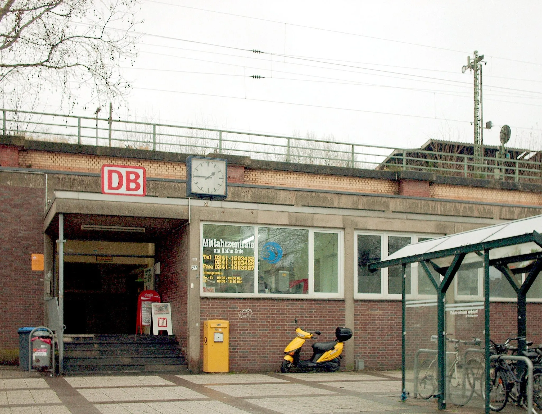Photo showing: Rothe Erde Station, Aachen, Germany