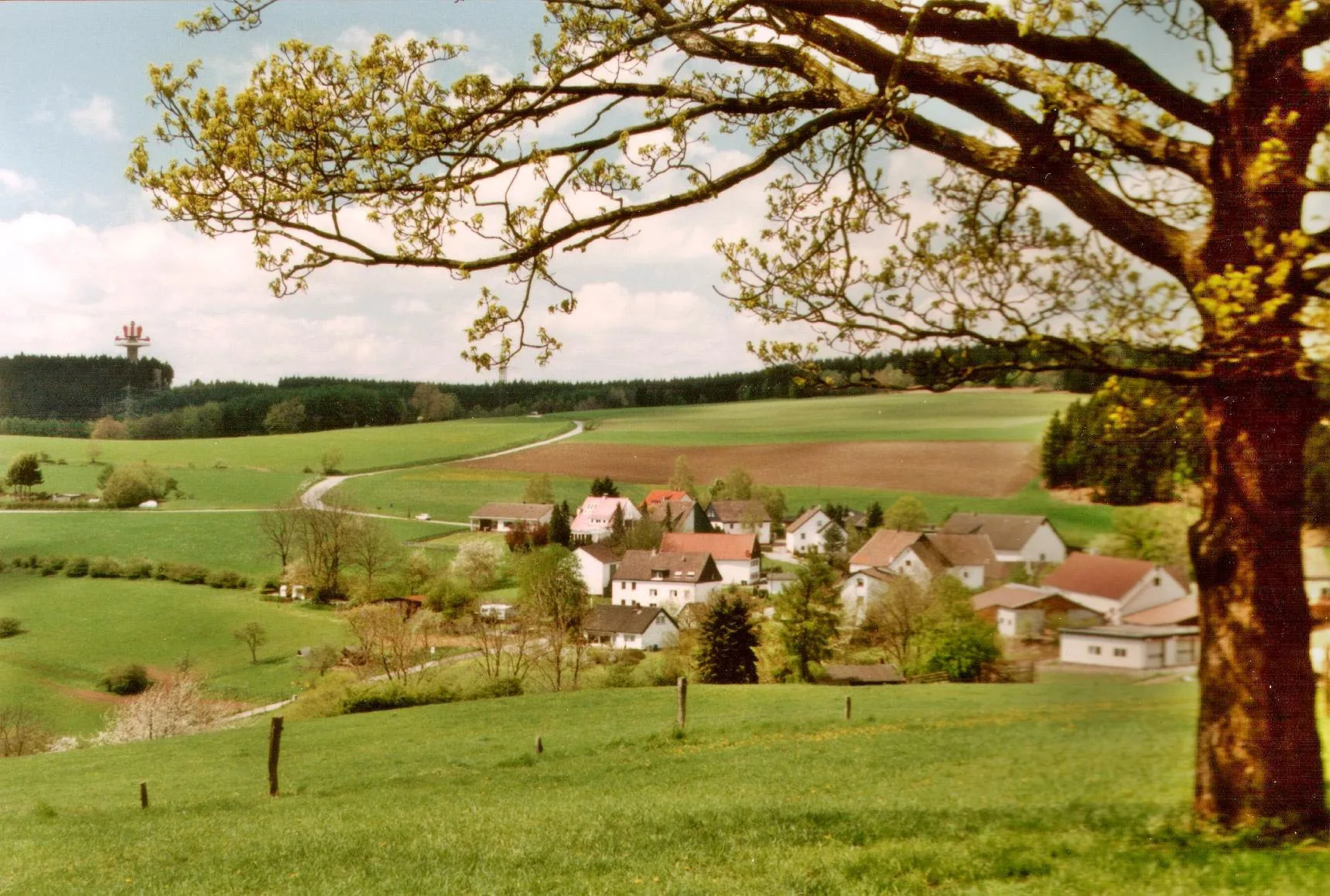Photo showing: Blick vom Höhenbaum auf Großendrescheid