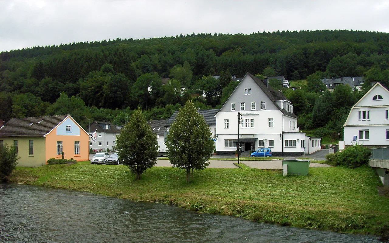 Photo showing: view of Brunohl, district of Gummersbach, North Rhine-Westphalia, Germany