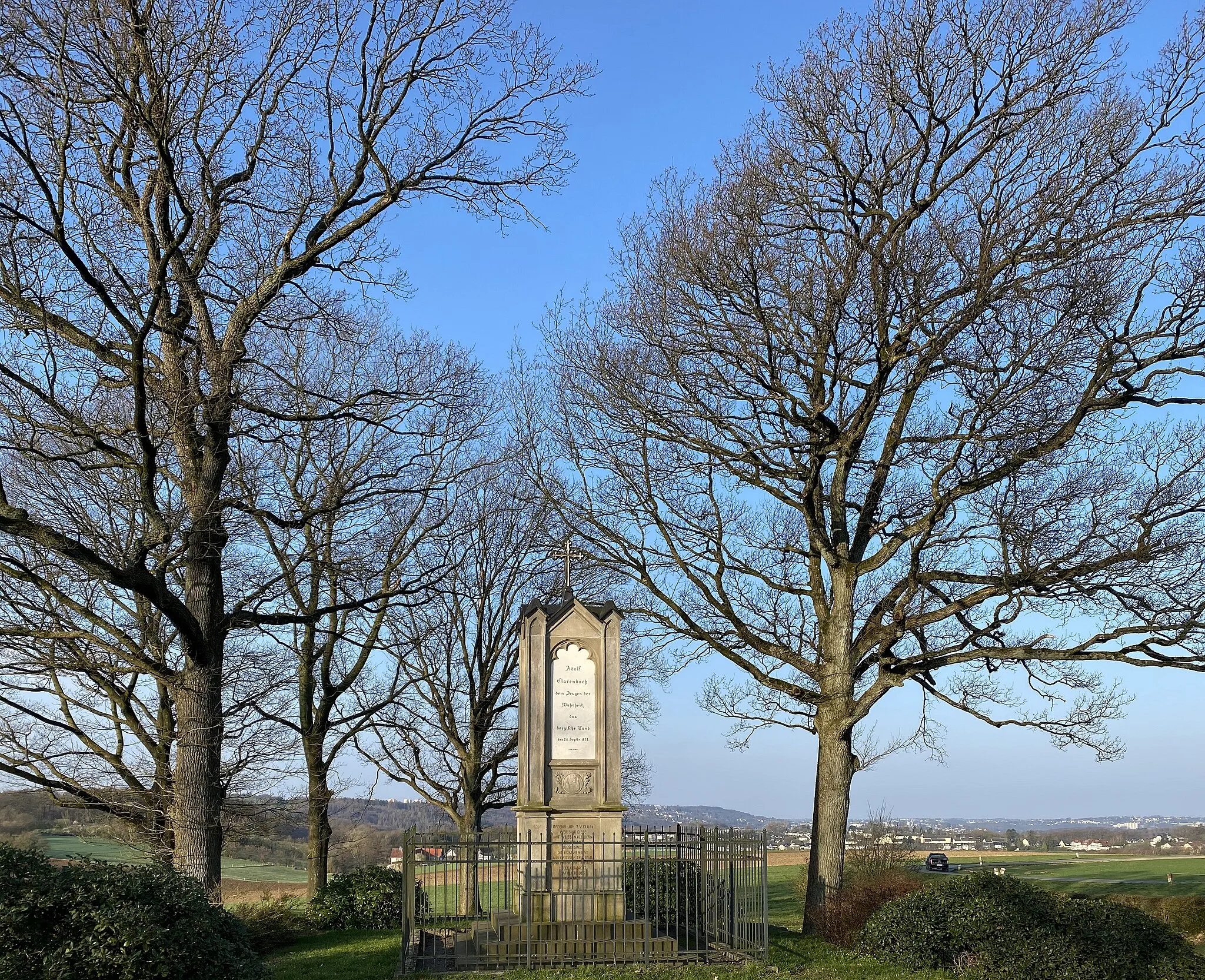 Photo showing: Clarenbach Denkmal (Remscheid)