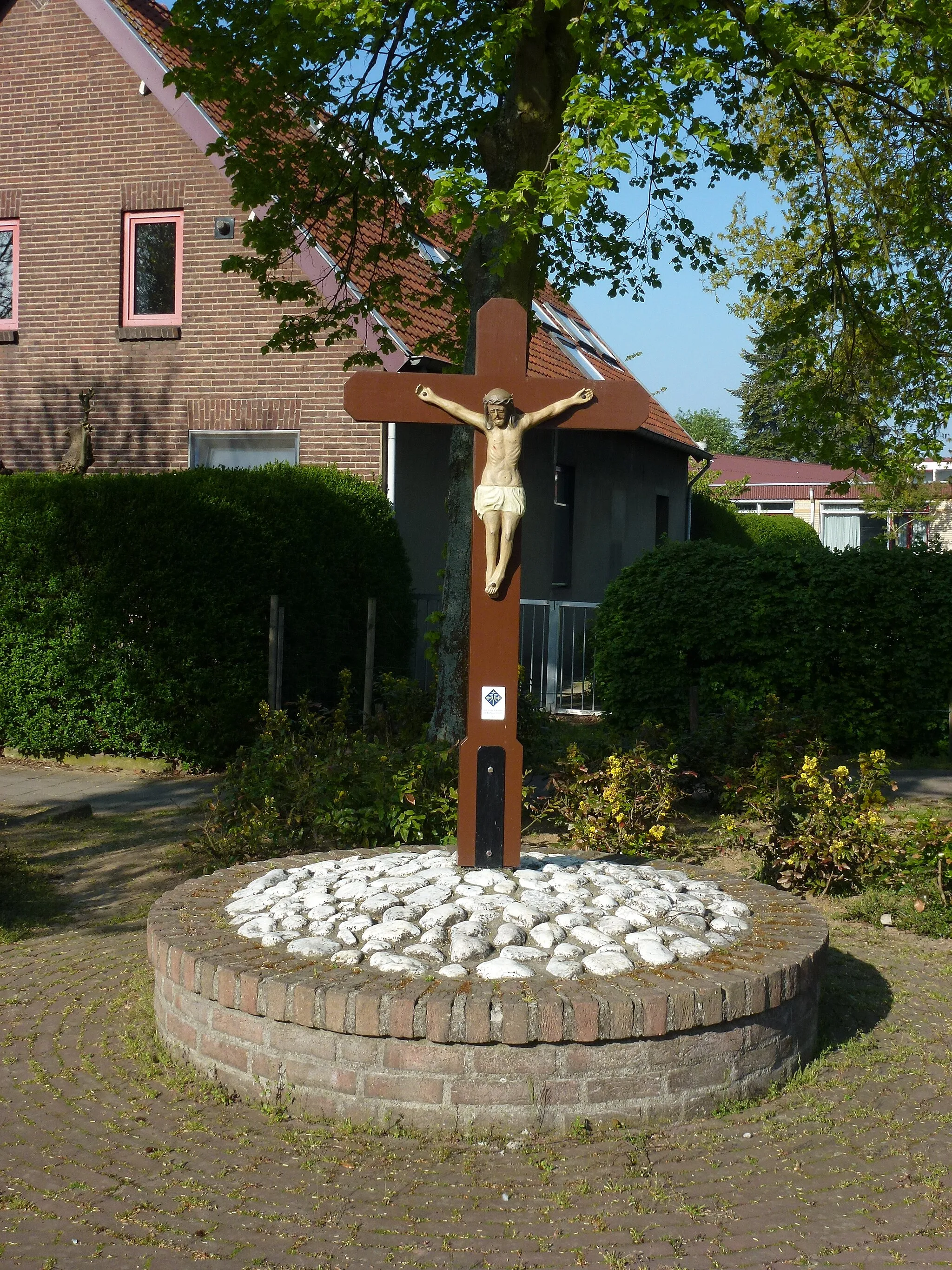 Photo showing: Sint Joost (Echt-Susteren) wegkruis Kantstraat