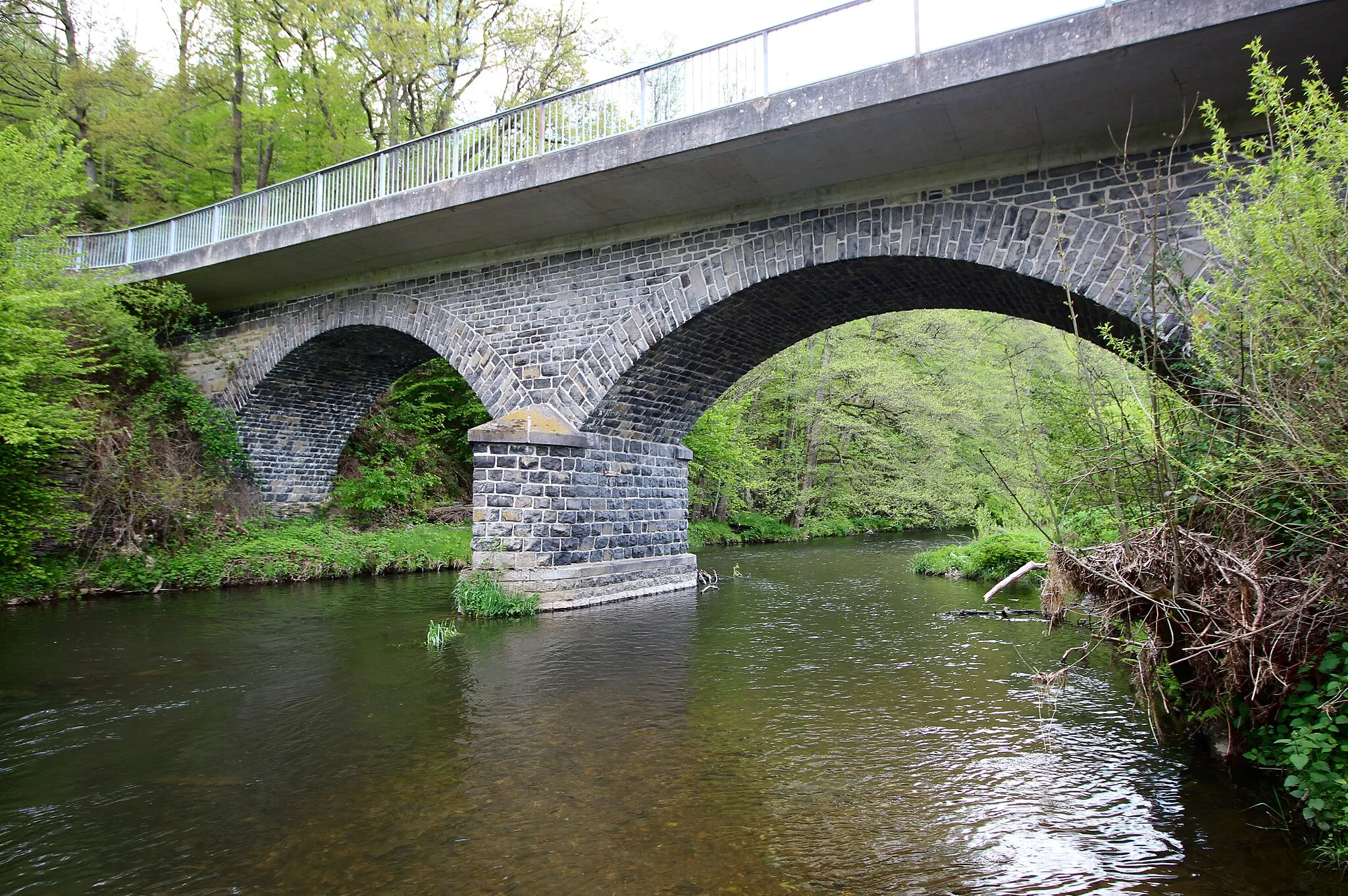 Photo showing: Die Nisterbrücke von 1894, Astert, Westerwald