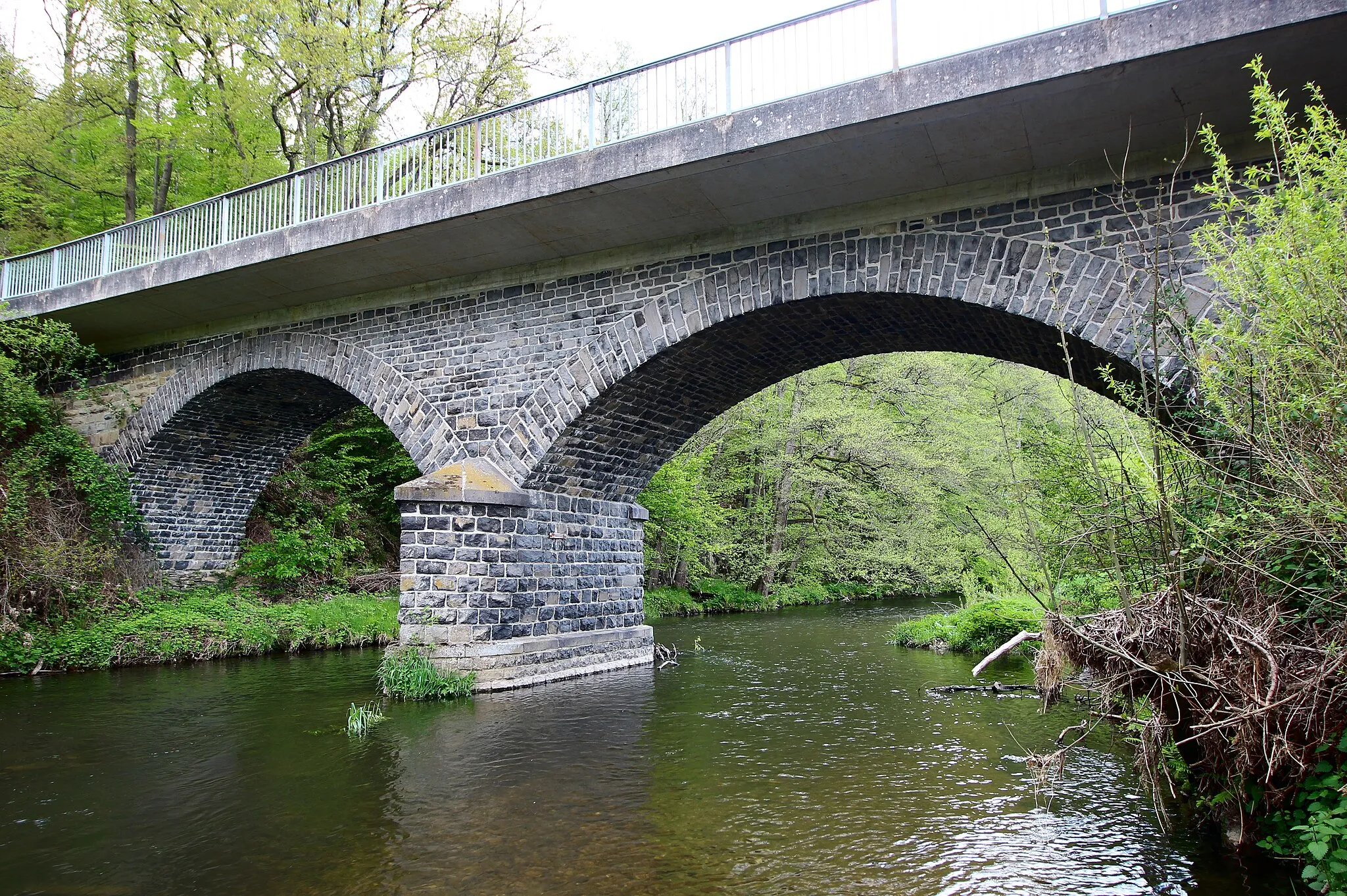 Photo showing: Die Nisterbrücke von 1894, Astert, Westerwald