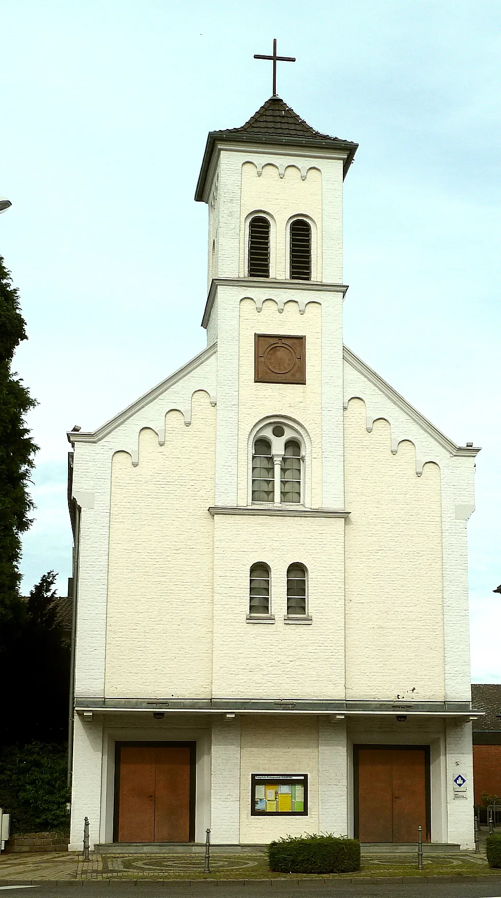 Photo showing: Ev. Kirche Hünshoven