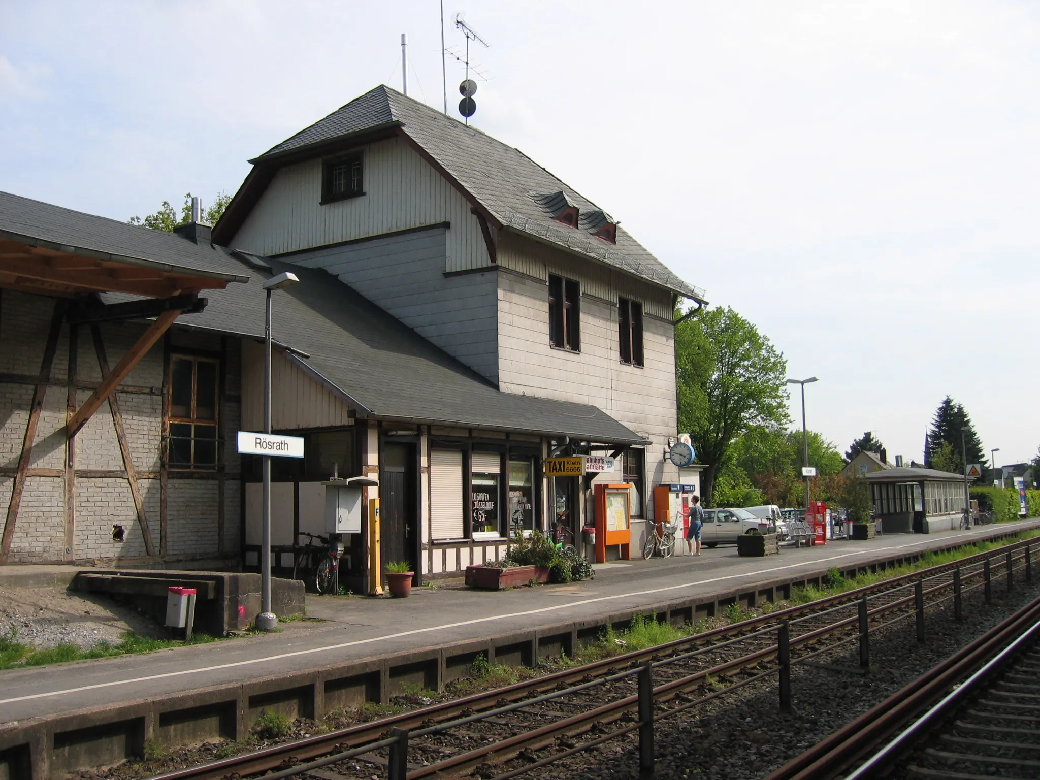Photo showing: Bahnhof Rösrath