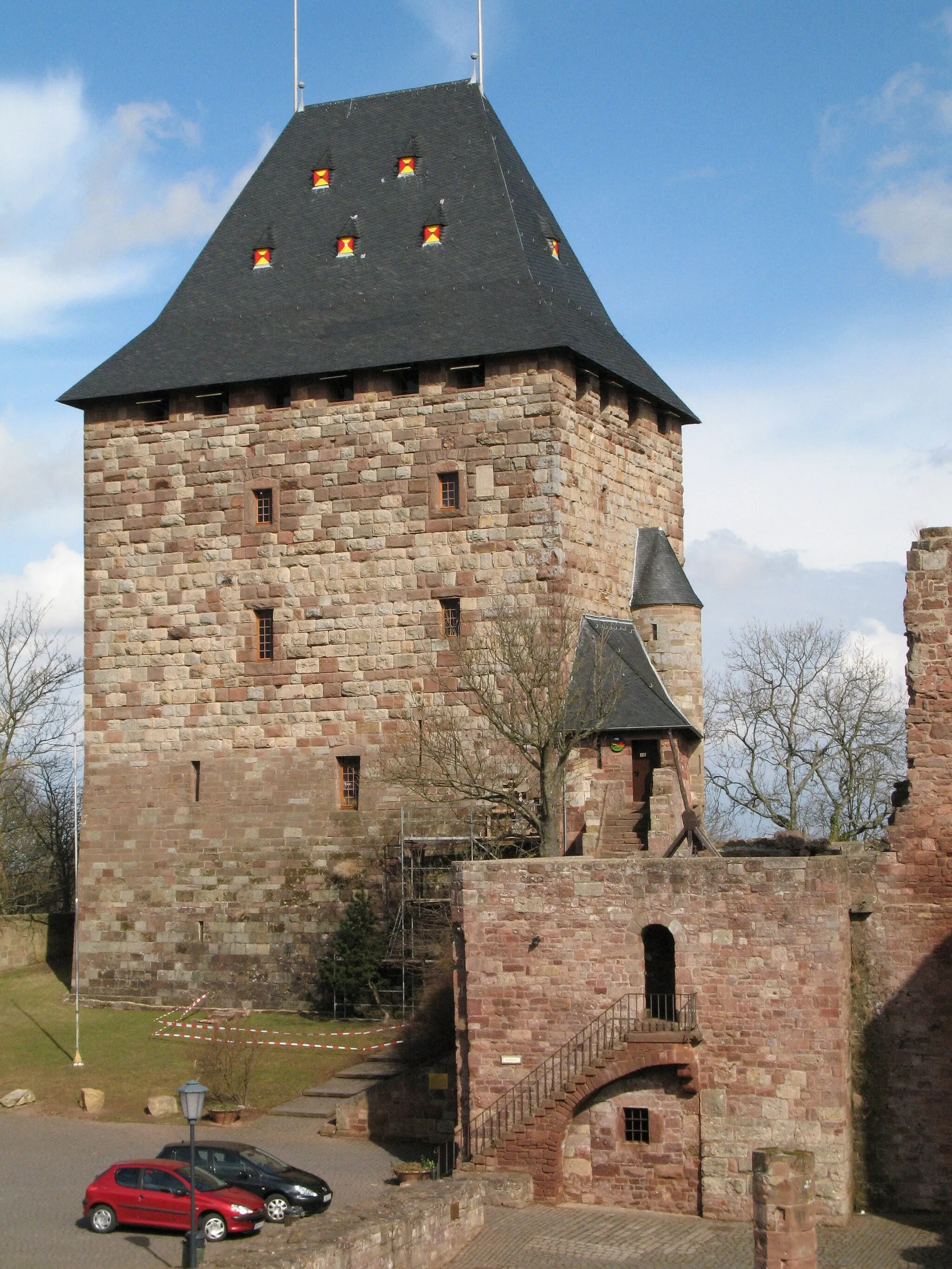 Photo showing: Castle of Nideggen, Keep