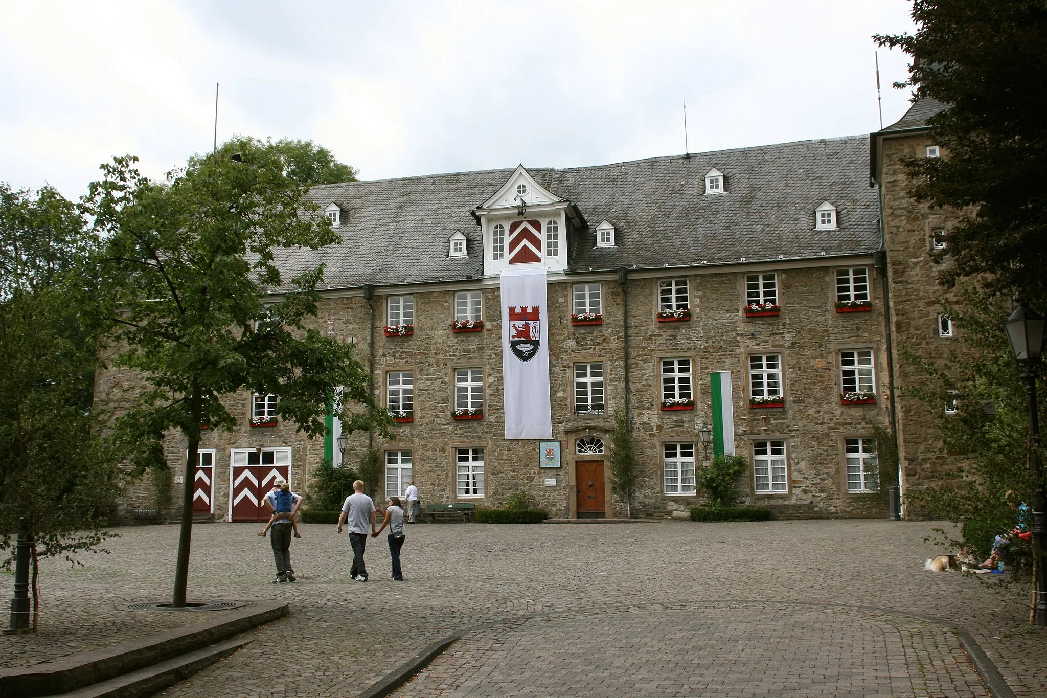 Photo showing: Schloss Hückeswagen, Auf'm Schloss in Hückeswagen