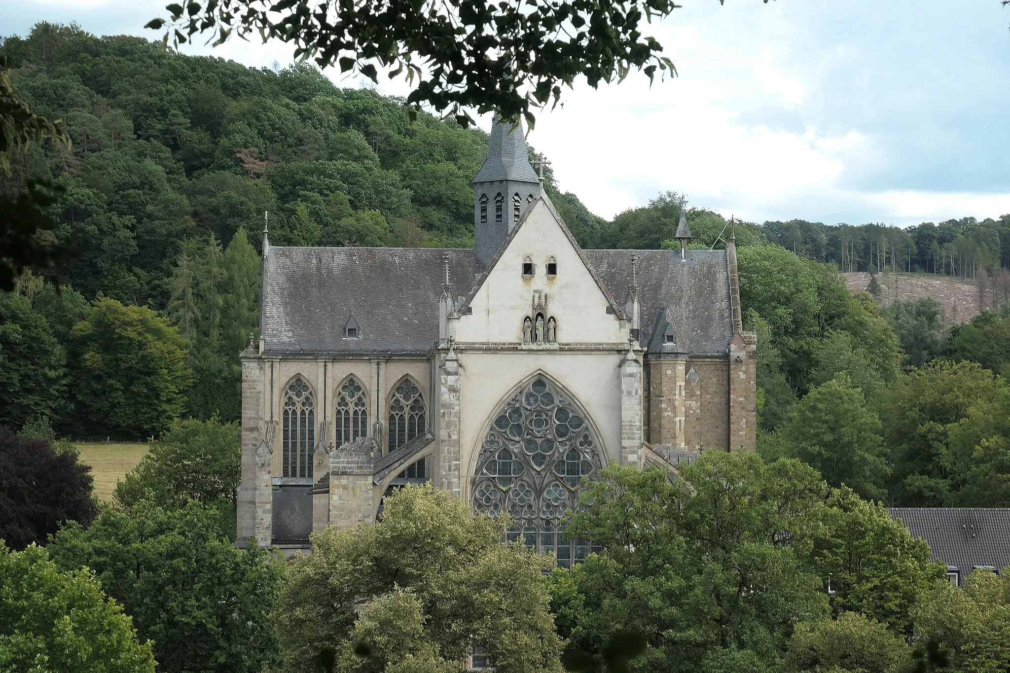 Photo showing: Altenberger Dom: Westansicht vom Prinzenblick; Juli 2020