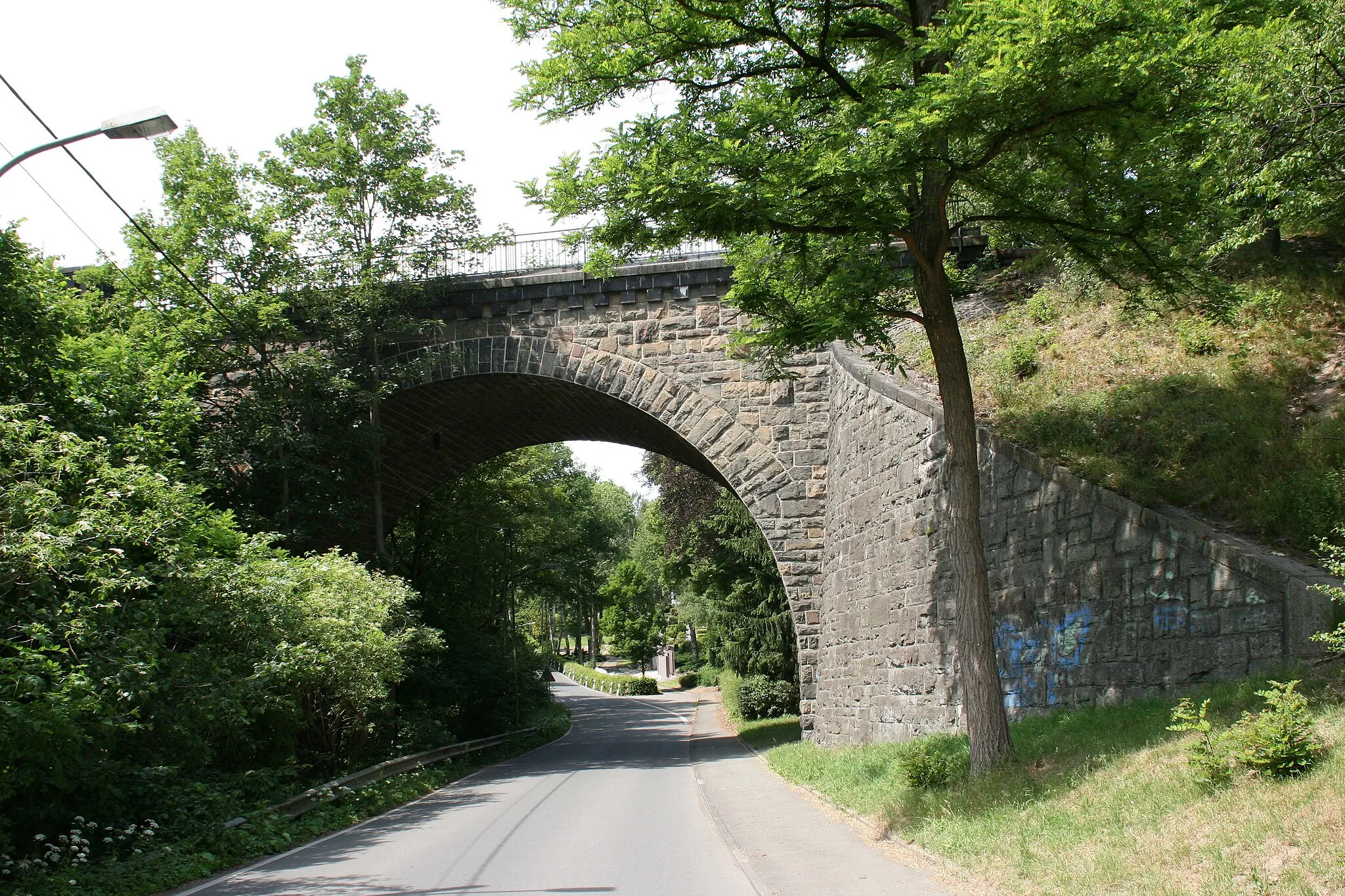 Photo showing: Elbschetalviadukt an der Trienendorfer Straße in Wetter (Ruhr)-Wengern