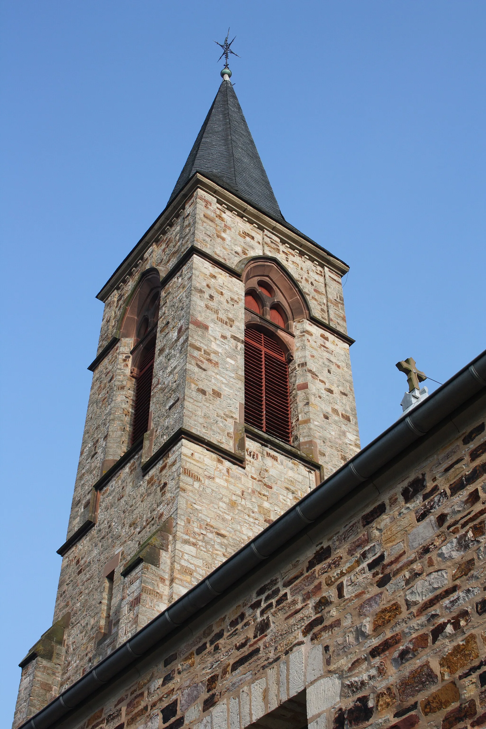 Photo showing: katholische Pfarrkirche St. Aloysius in Mühleip)
