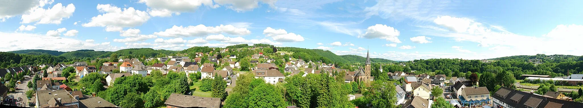 Photo showing: Panorama Rosbach