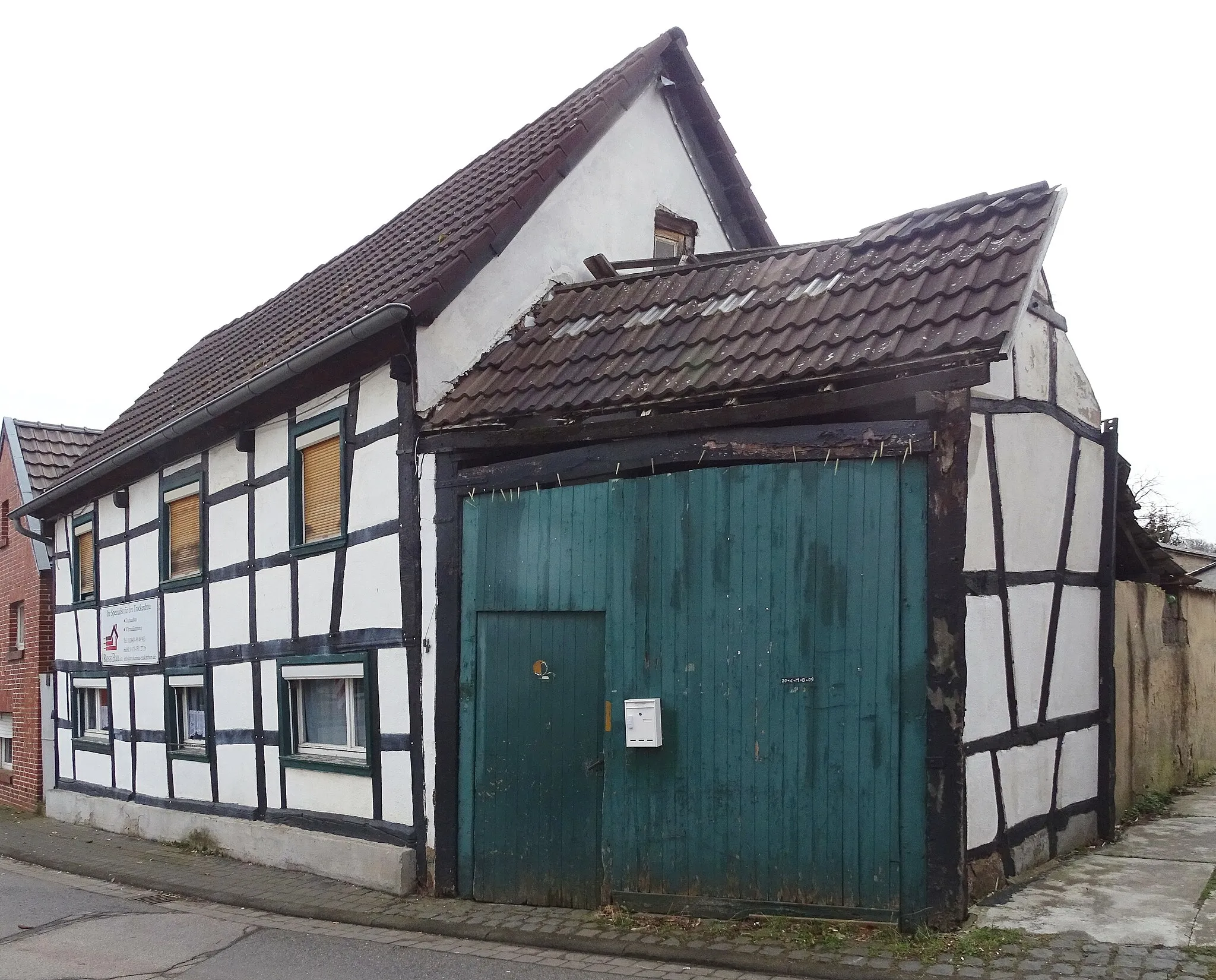 Photo showing: Half-timbered house in Satzvey, Firmenicher Straße 4.