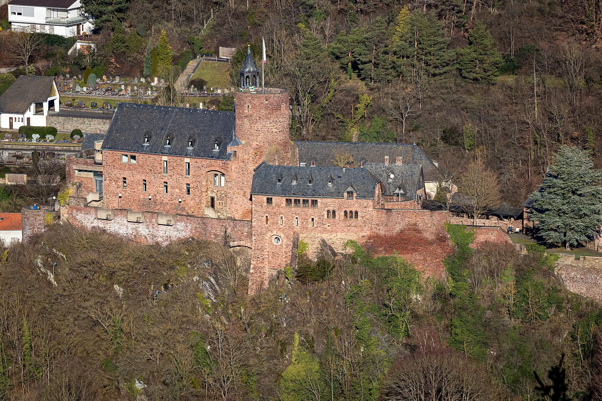 Photo showing: Burg Hengebach in Heimbach / Eifel