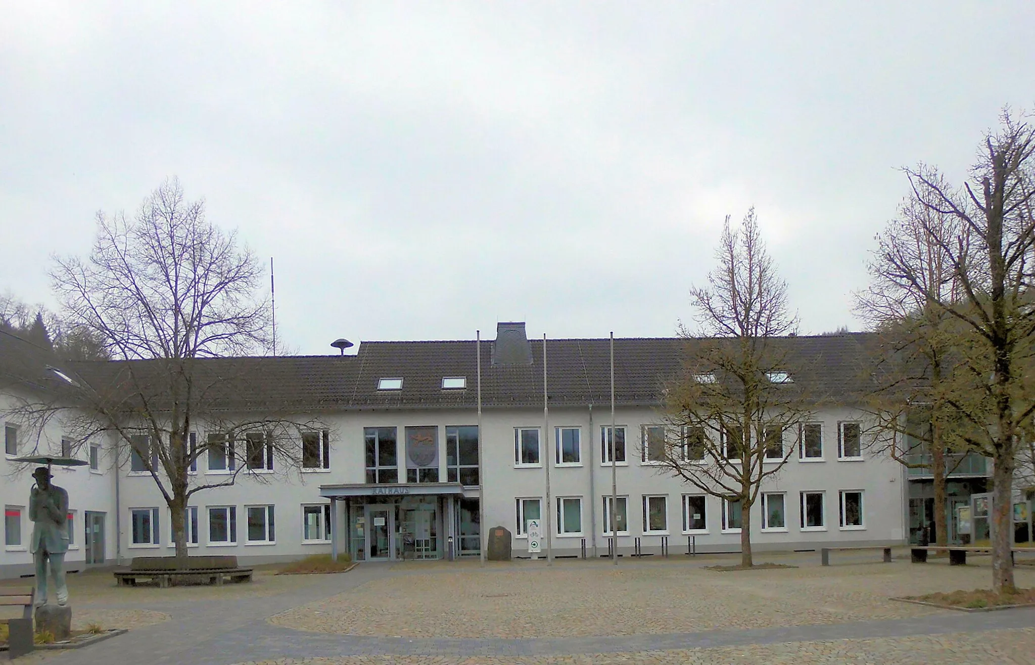 Photo showing: Rathaus der Gemeinde Morsbach