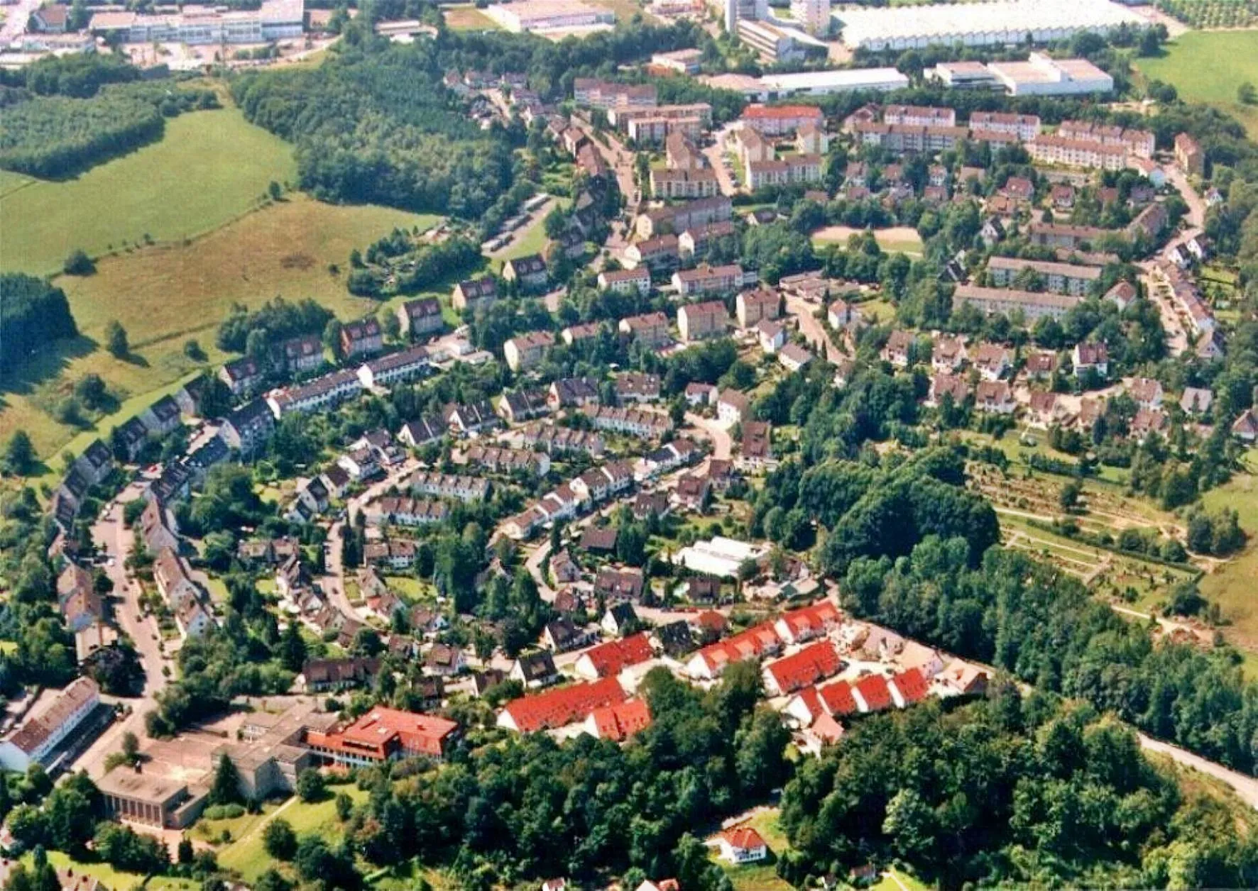 Photo showing: Gevelndorf aus der Luft