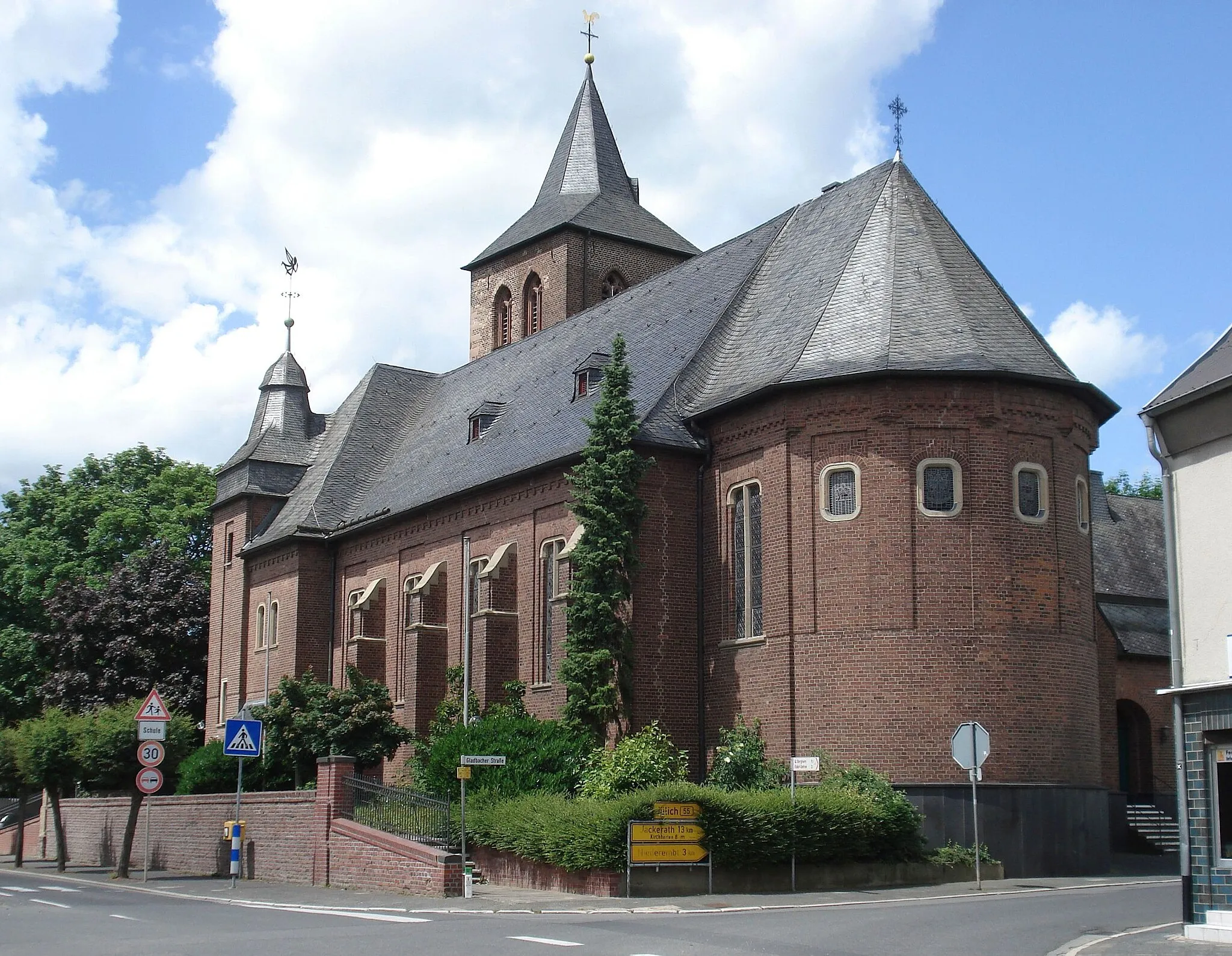 Photo showing: Pfarrkirche St. Laurentius, Elsdorf-Esch