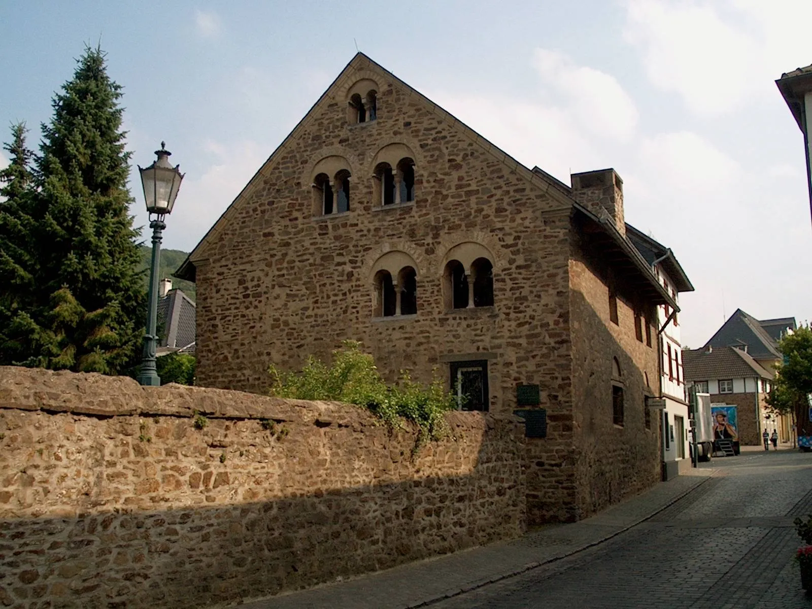 Photo showing: Bad Münstereifel- Romanisches Haus (von 1167),  Langenhecke 6