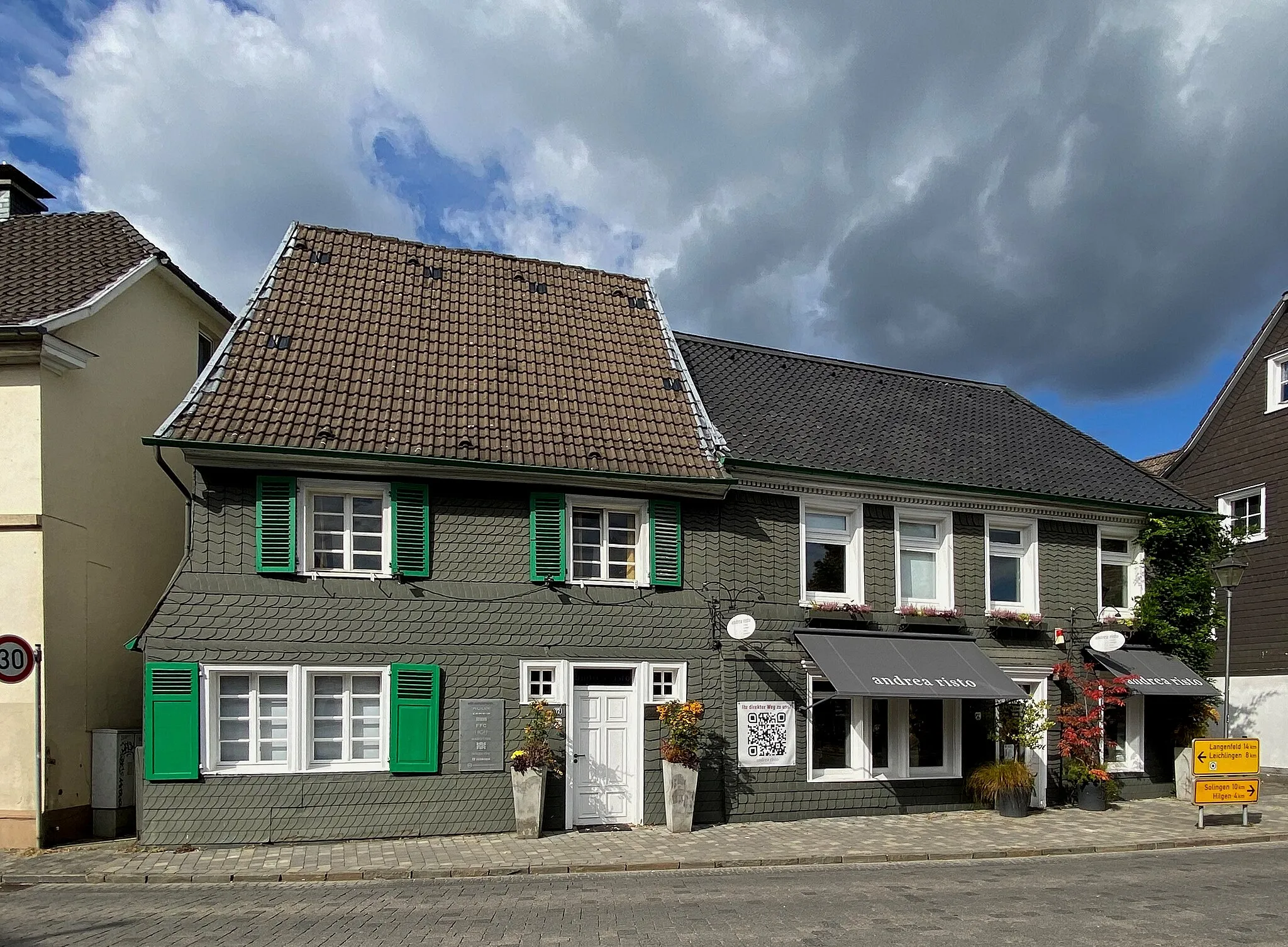 Photo showing: Am Markt 17-18 (Leichlingen)