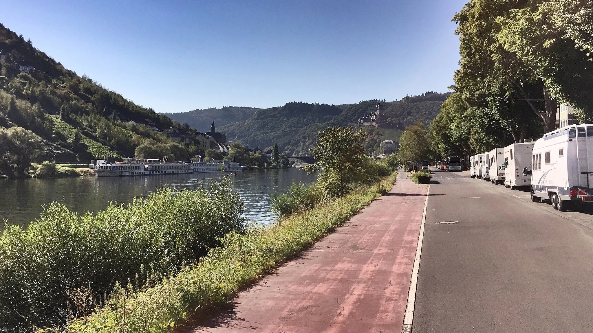 Photo showing: Camping an der Mosel