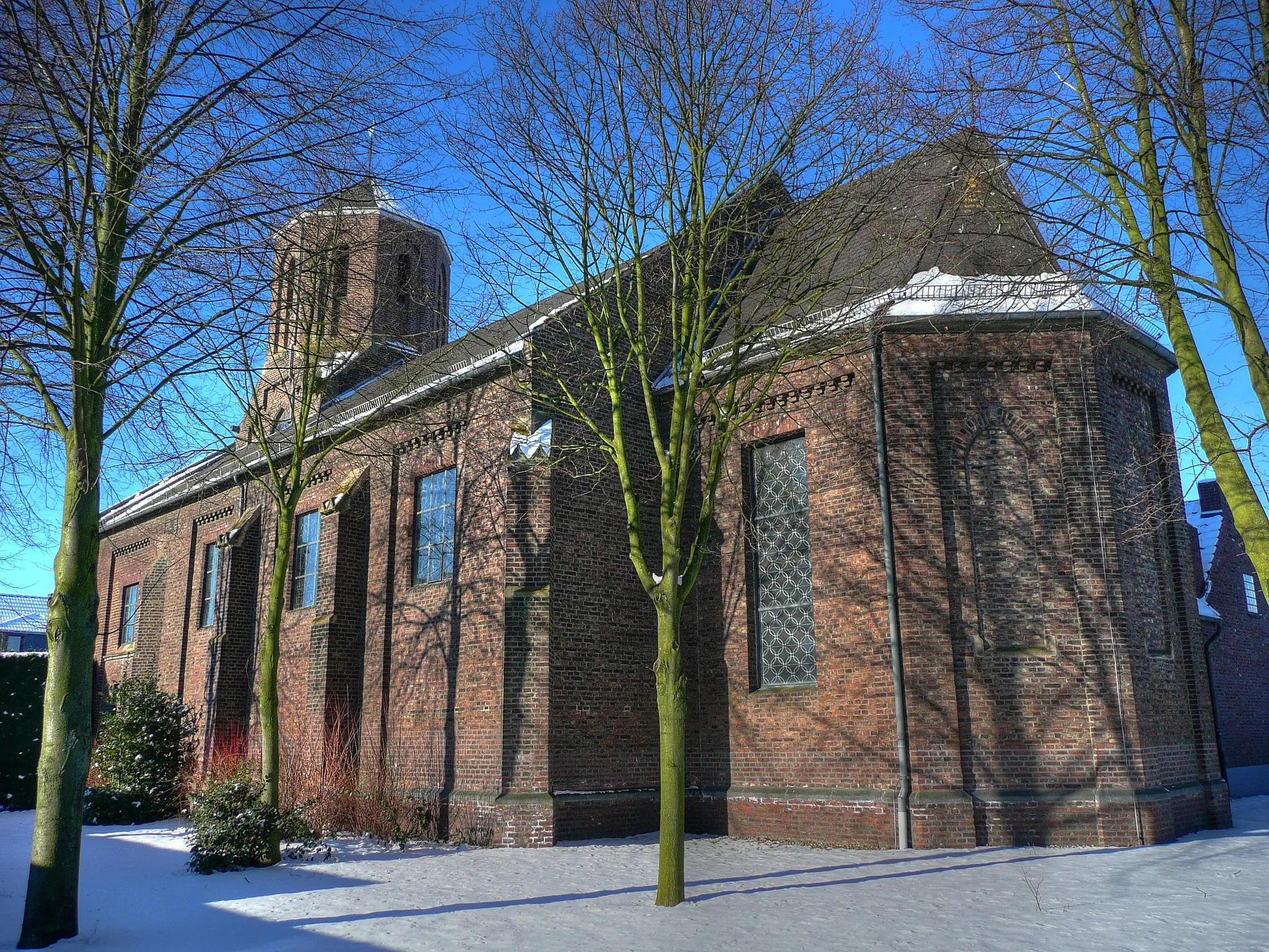 Photo showing: Katholische Pfarrkirche in Huchem-Stammeln)