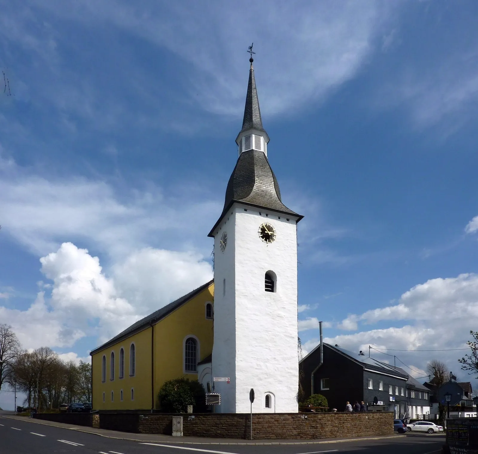 Photo showing: Evangelische Kirche (Drabenderhöhe)