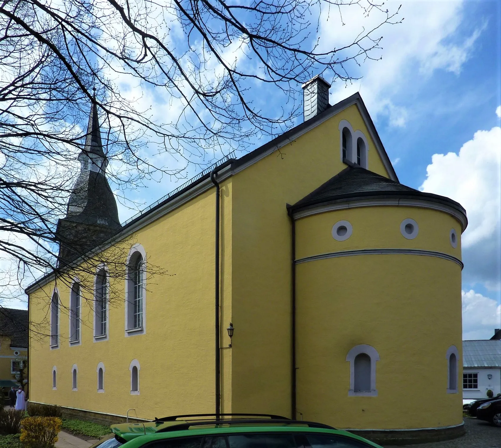 Photo showing: Evangelische Kirche (Drabenderhöhe)