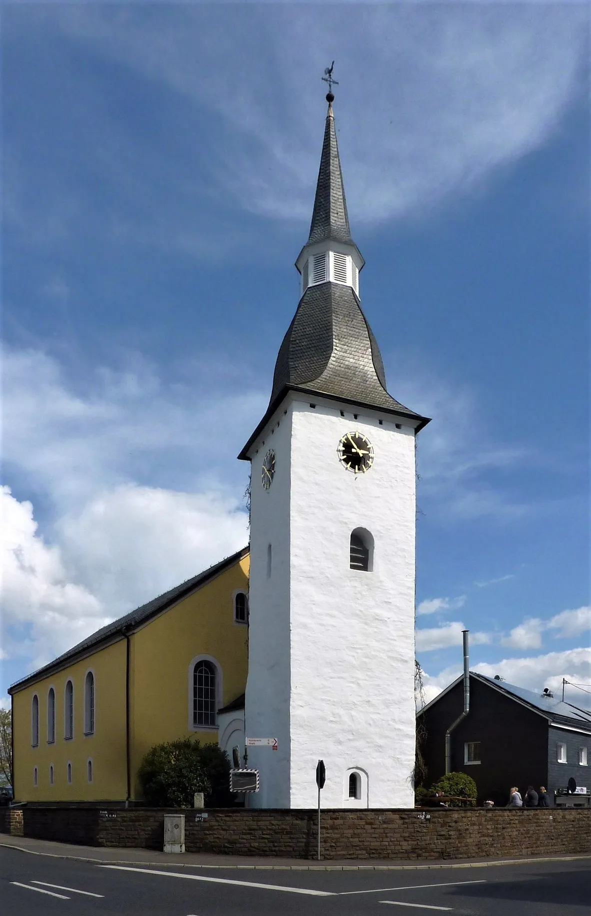 Photo showing: Evangelische Kirche (Drabenderhöhe)