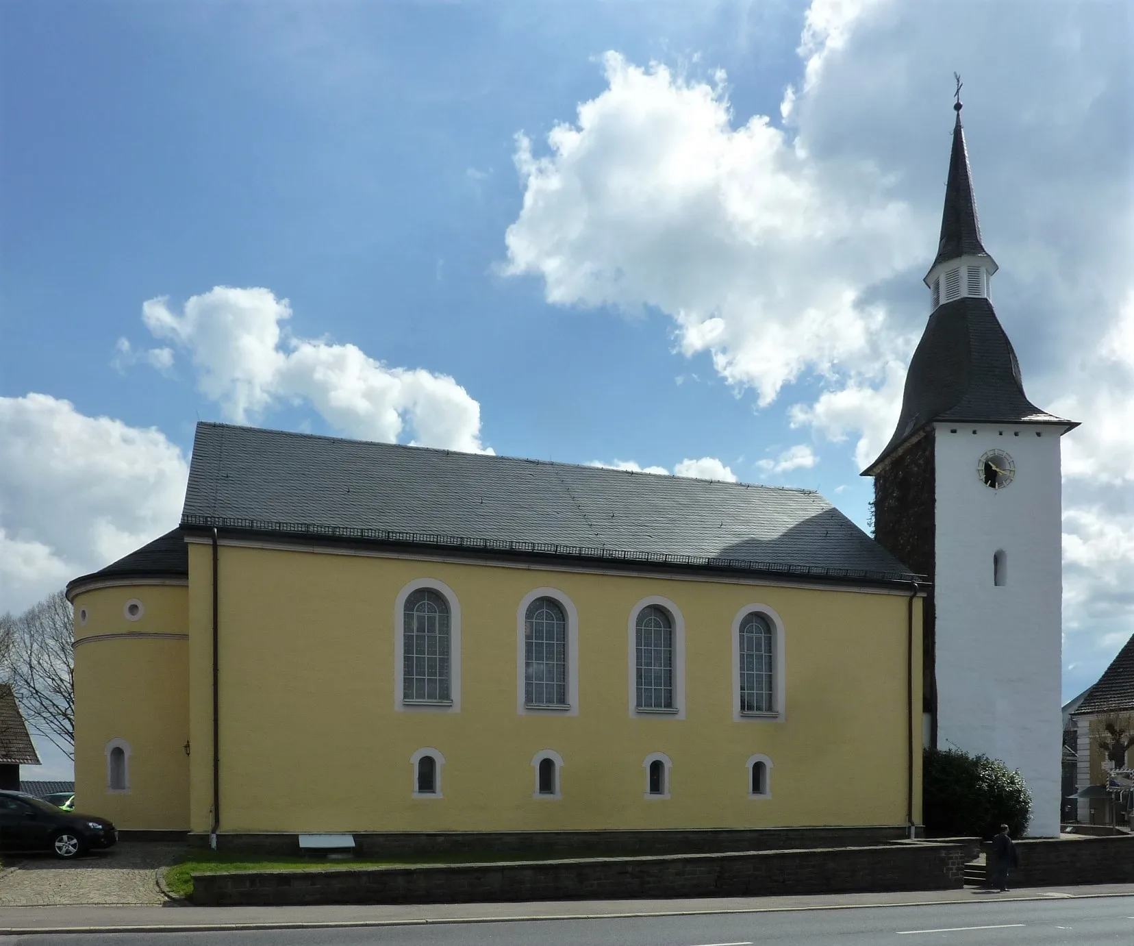 Photo showing: Evangelische Kirche (Drabenderhöhe)