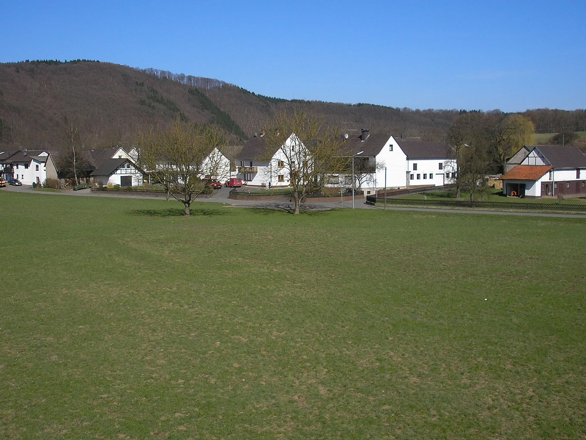 Photo showing: Windeck-Röcklingen, Ortslage oberhalb der Siegbrücke