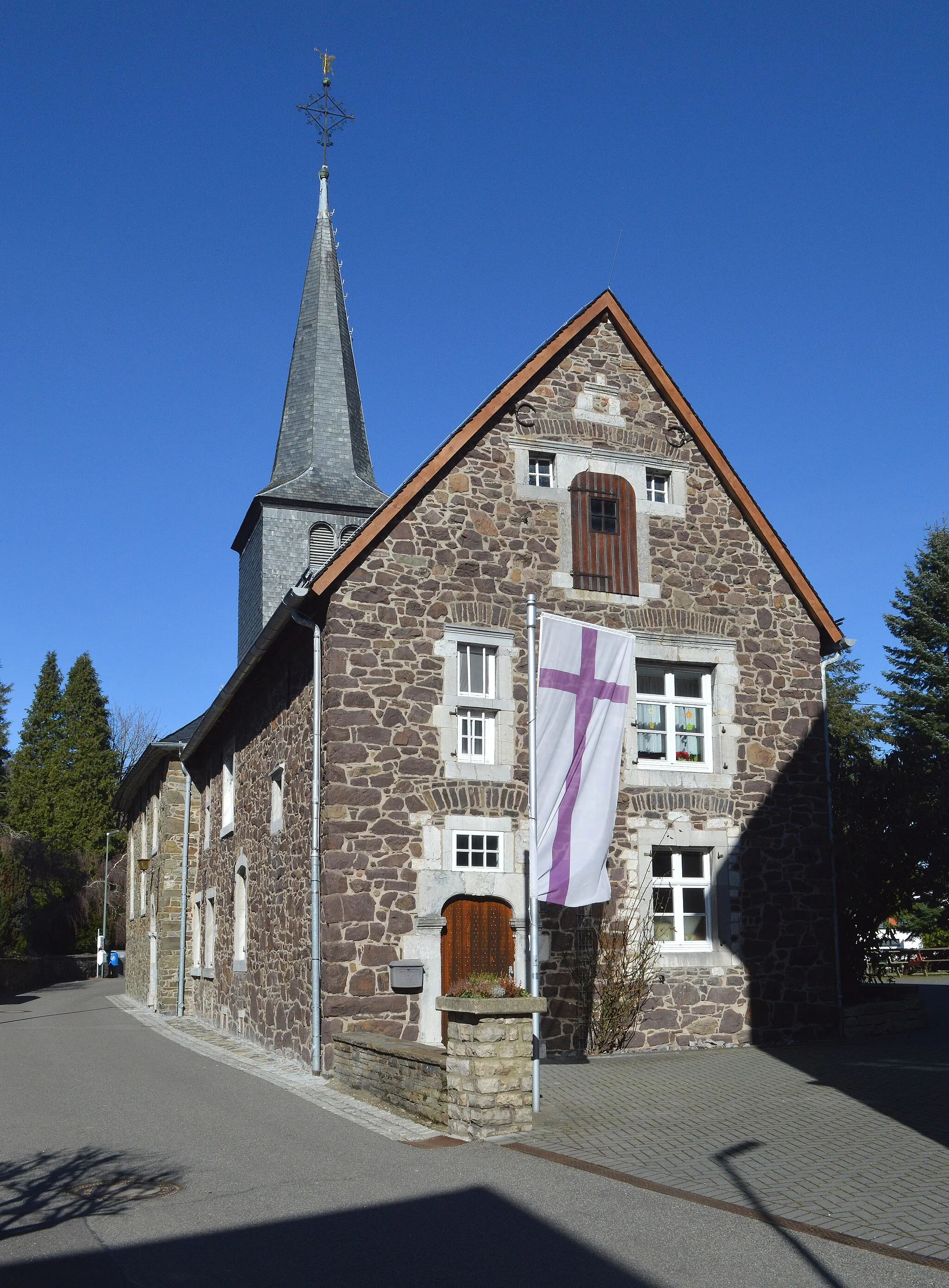 Photo showing: Ehemaliges Pfarrhaus der evangelischen Kirche in Zweifall aus der Zeit um 1650, Denkmal Nr. 509/17/01/4/584