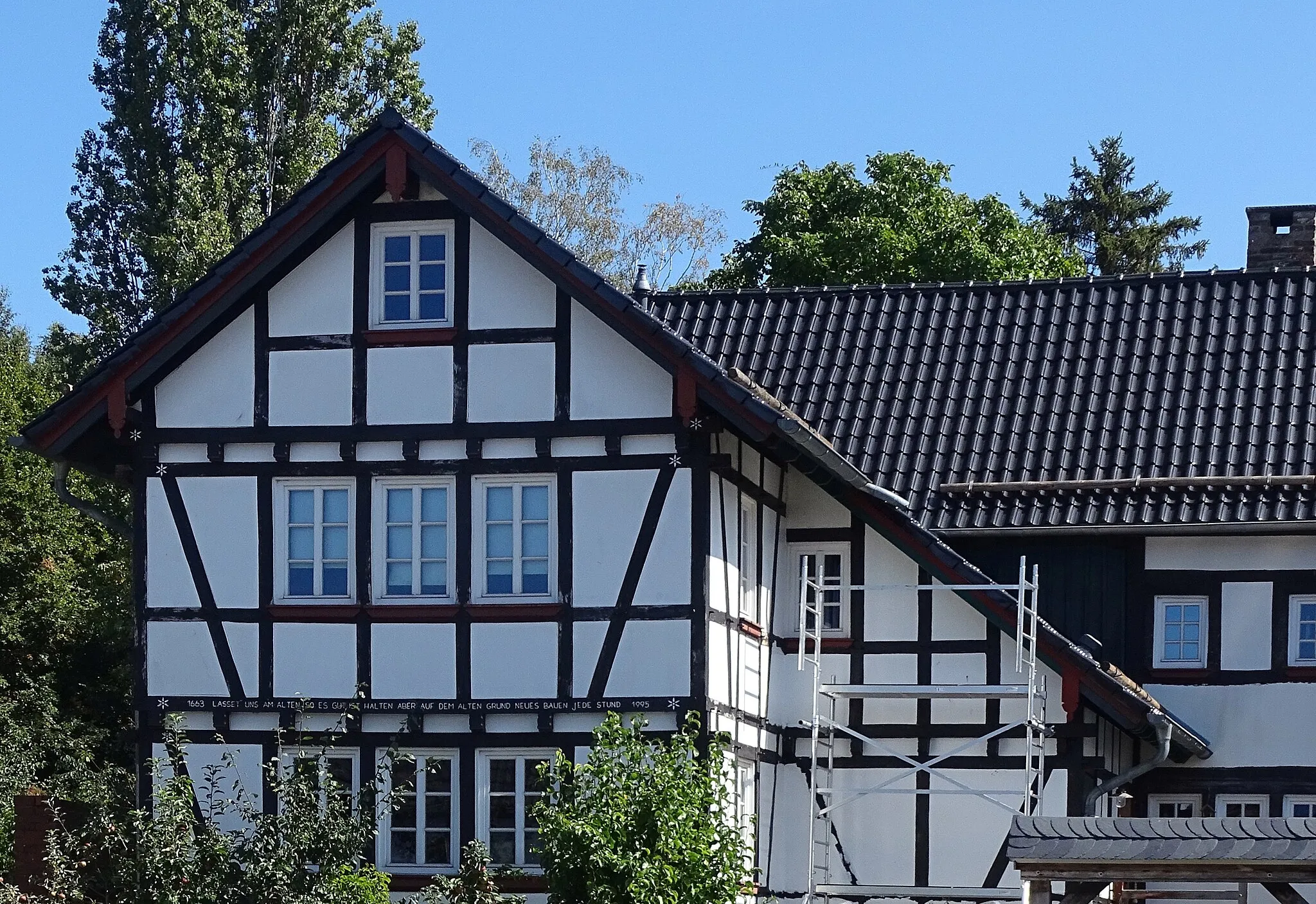 Photo showing: Property in Kalenberg, Sternenbergstraße 62.