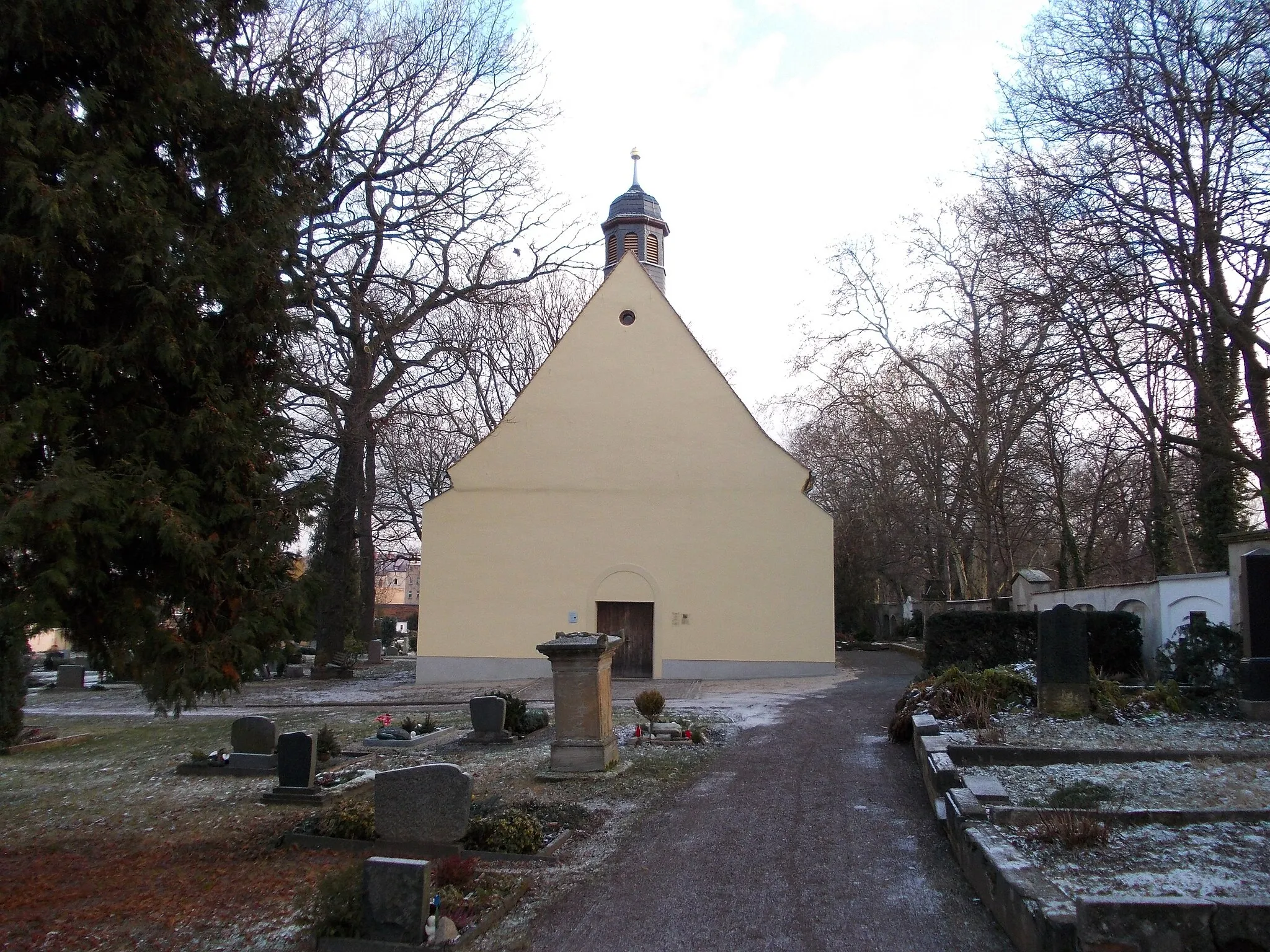 Photo showing: St. John's Church, cemetery church in Pegau (Leipzig district, Saxony)